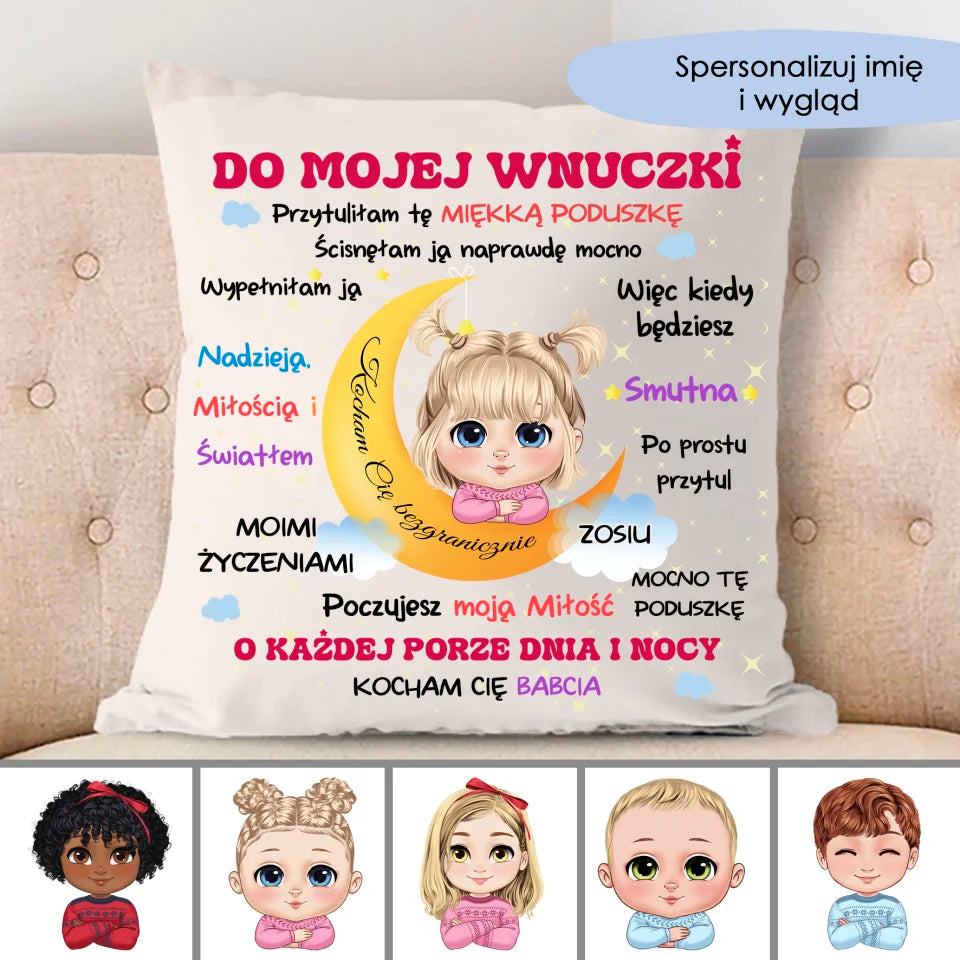 Poszewka - Kocham Cię bezgranicznie