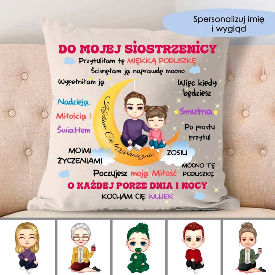 Kocham Cię bezgranicznie. Dla mojej siostrzenicy Wujek