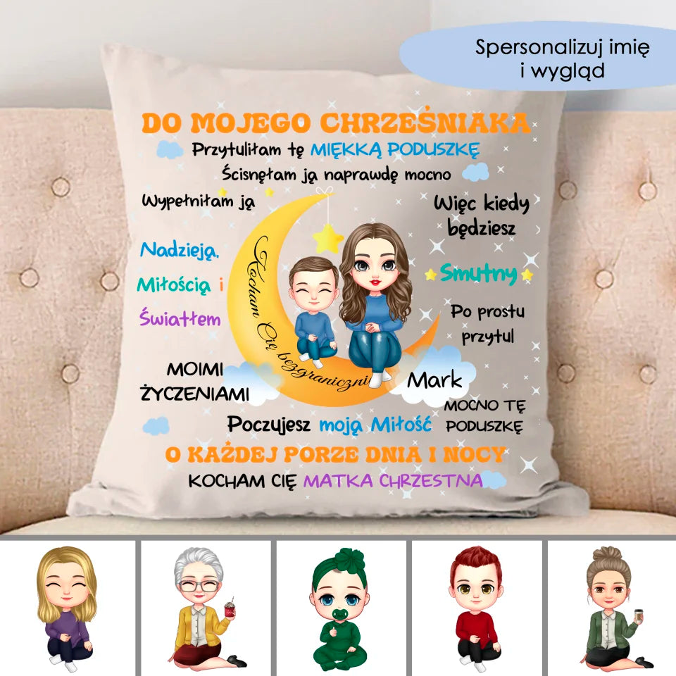 Kocham Cię bezgranicznie. Dla mojego chrześniaka Matka chrzestna