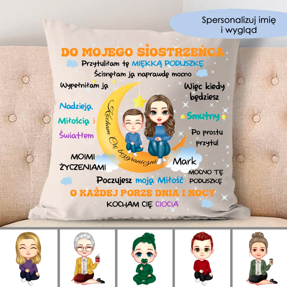 Kocham Cię bezgranicznie. Dla mojego siostrzeńca Ciocia