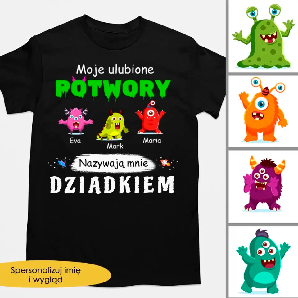 Mój ulubiony potwór nazywa mnie dziadkiem