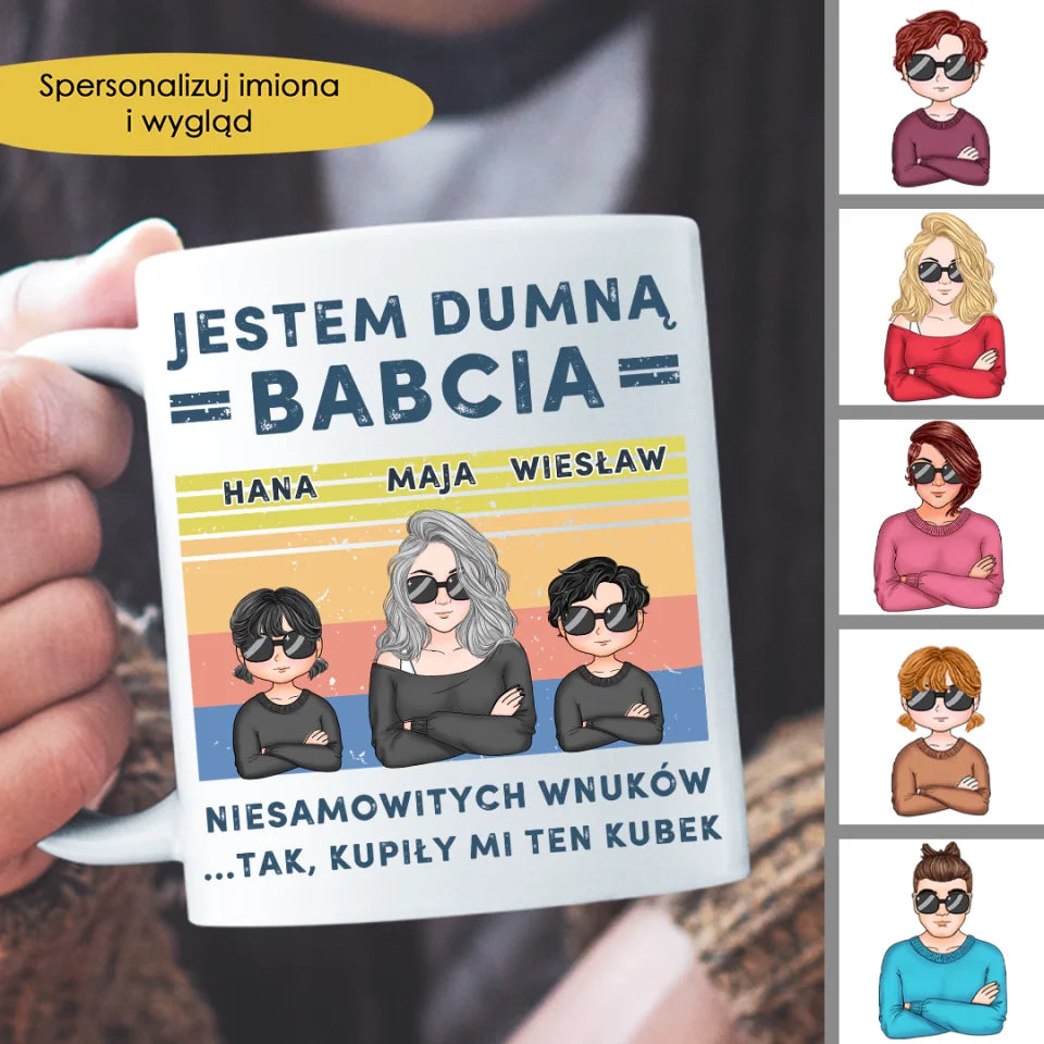 Kubek - Jestem dumną babcia niesamowitych wnuków