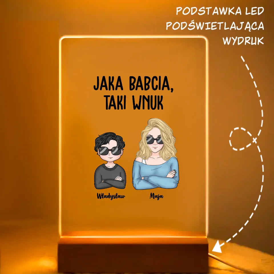 Jaka babcia, taki wnuk.