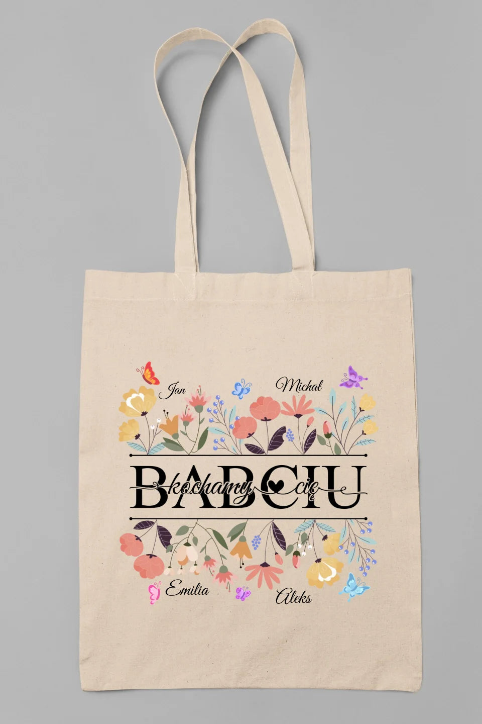 Poszewka Kochamy Cię , Babciu