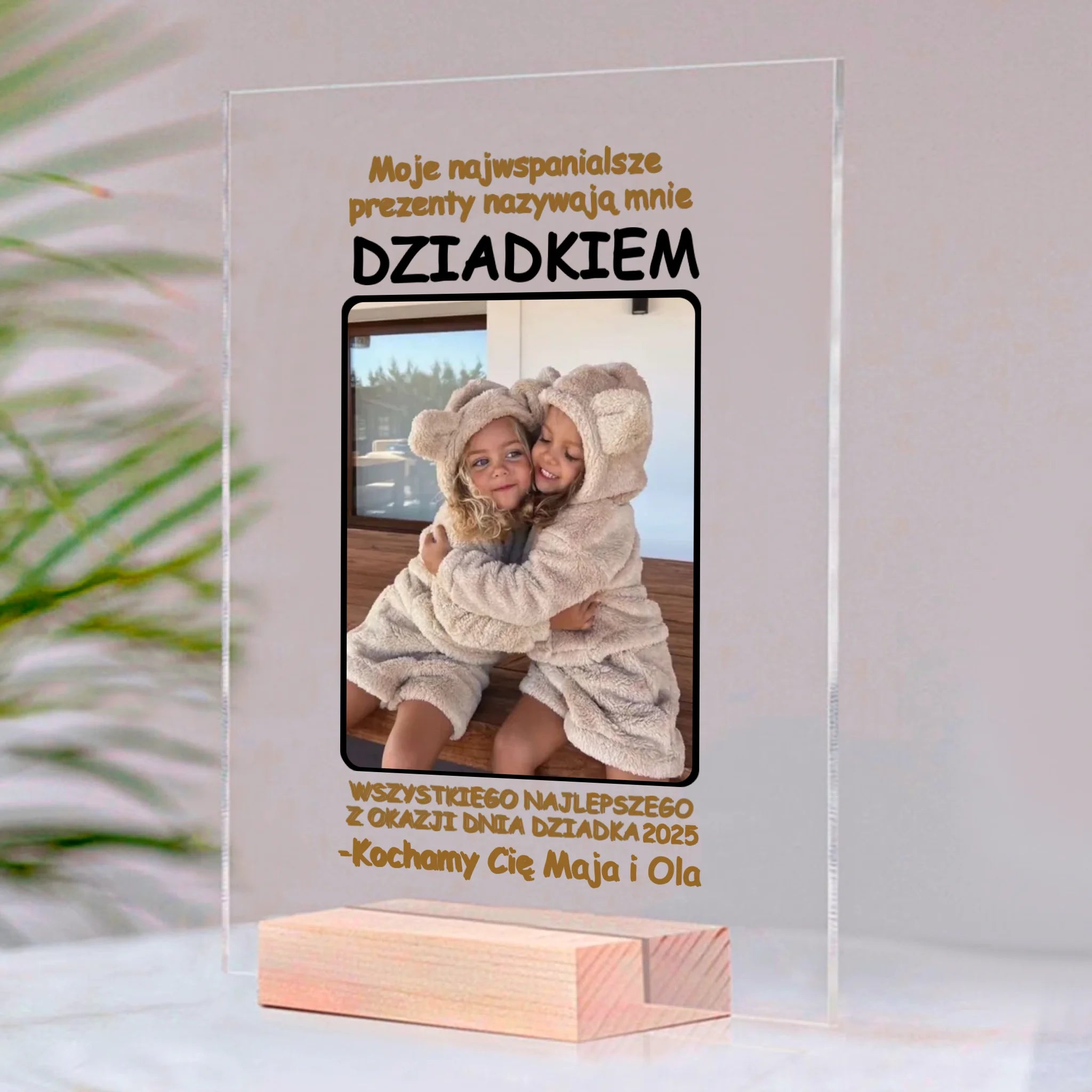 Moje najwspanialsze prezenty nazywają mnie DZIADKIEM