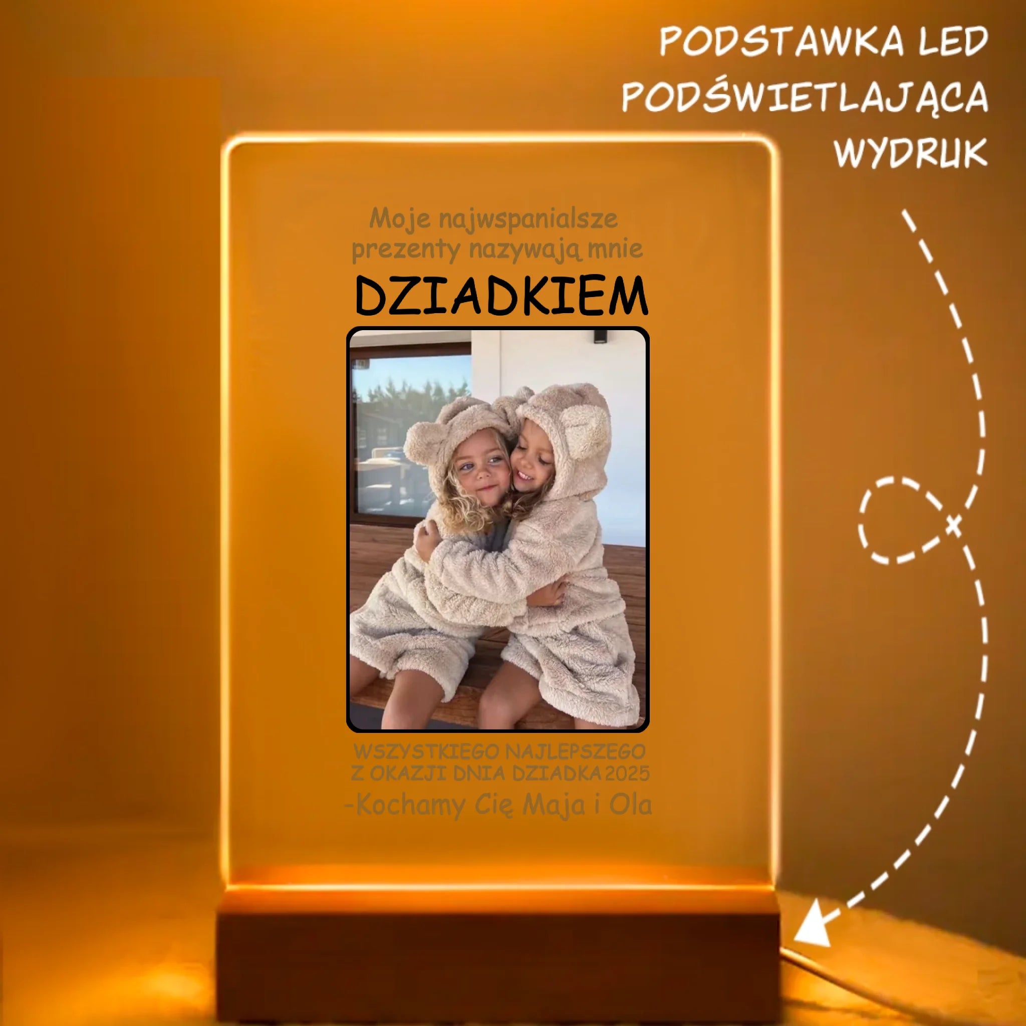 Moje najwspanialsze prezenty nazywają mnie DZIADKIEM