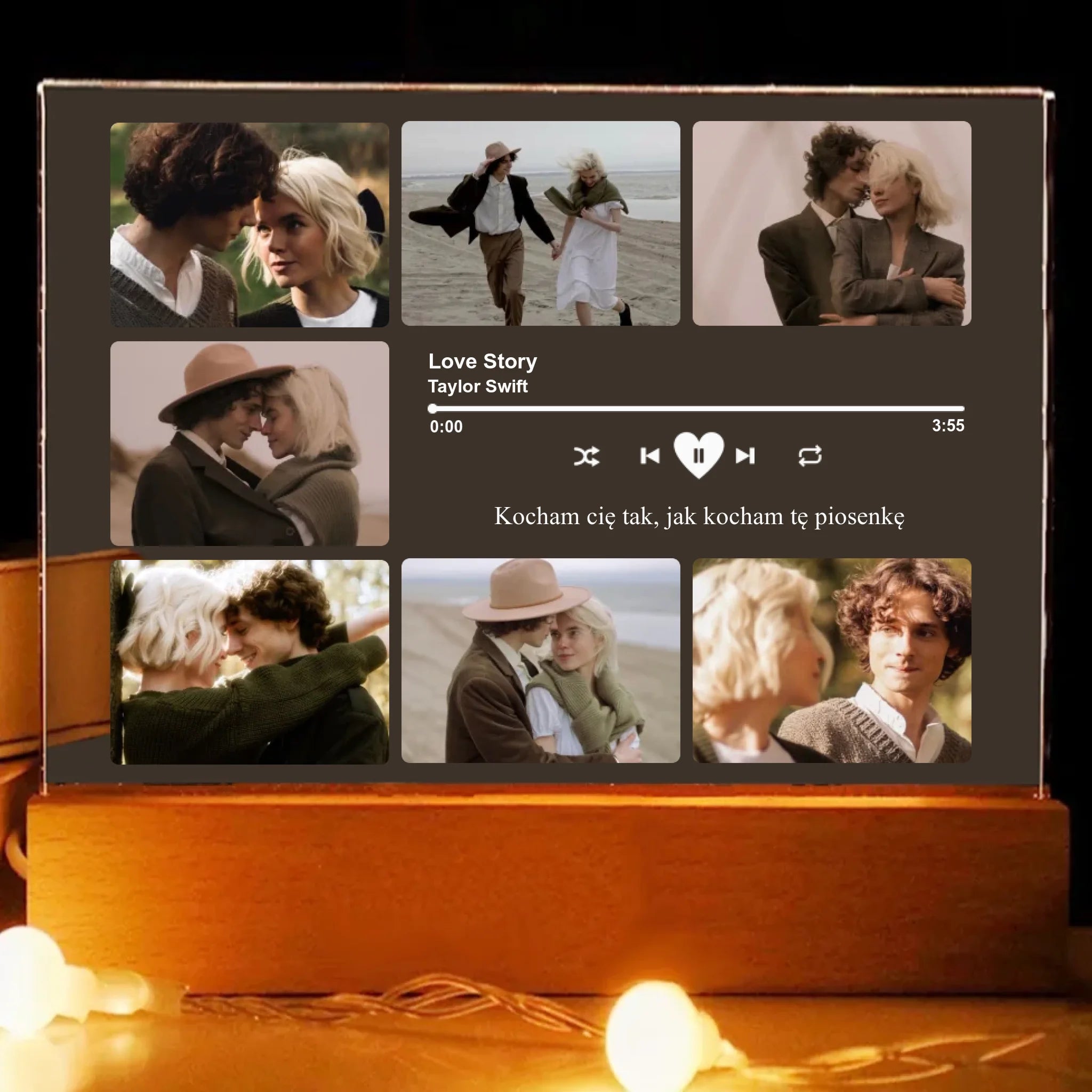 горизонт на подставке лед