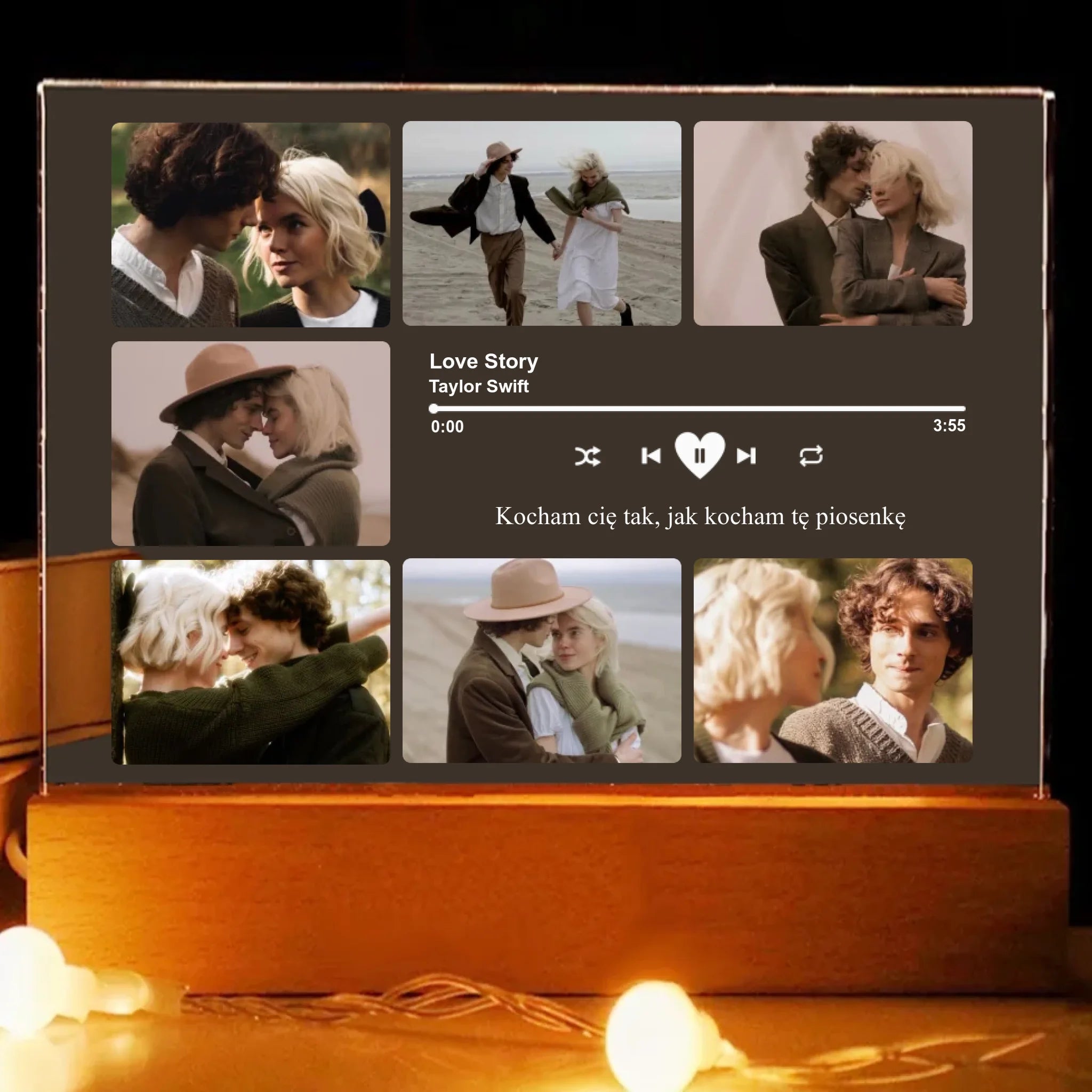 горизонт на подставке лед