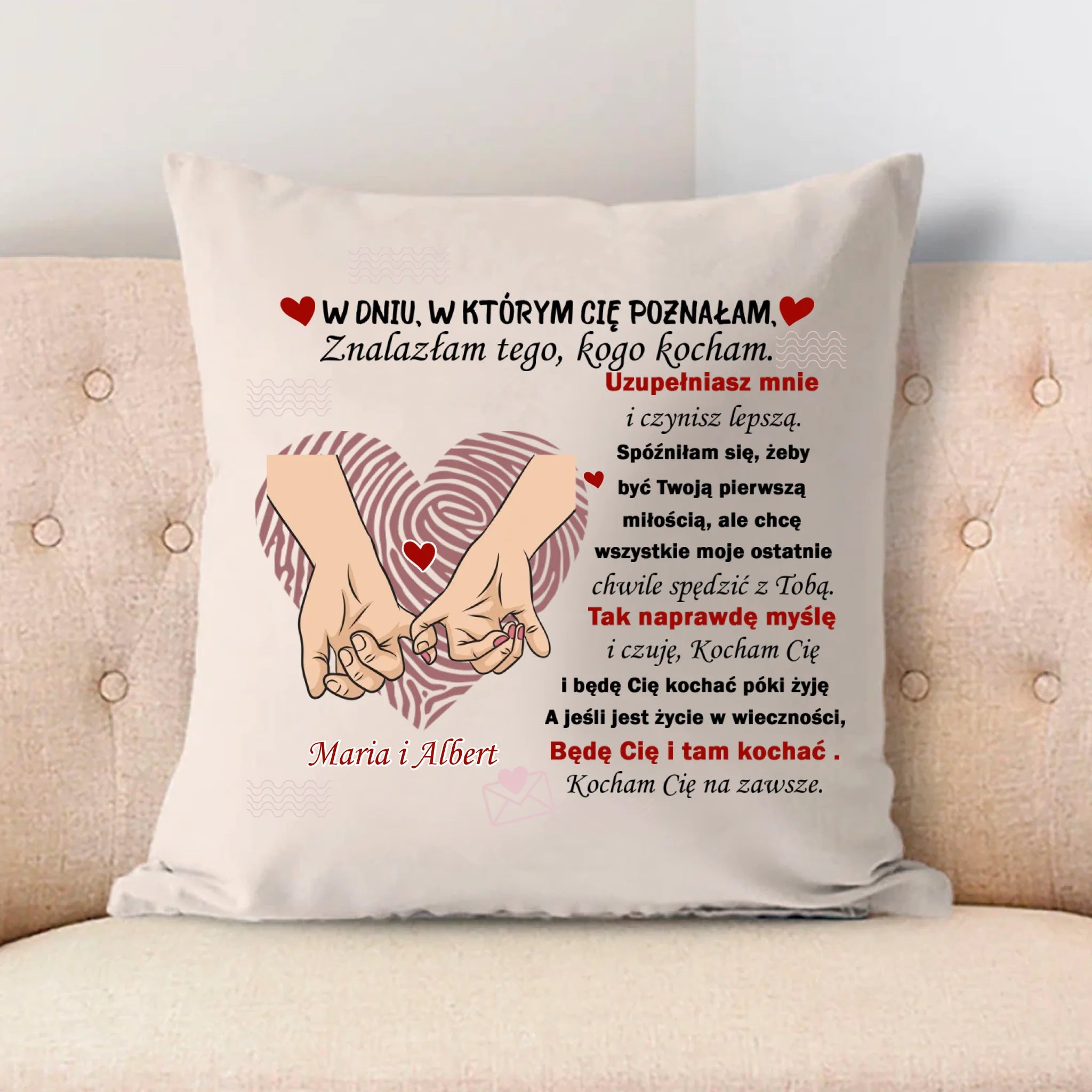 Uzupełniasz mnie i czynisz lepszą.
