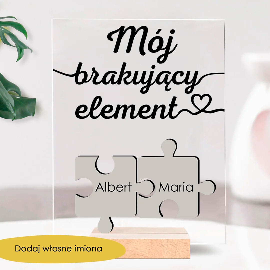 Mój brakujący element