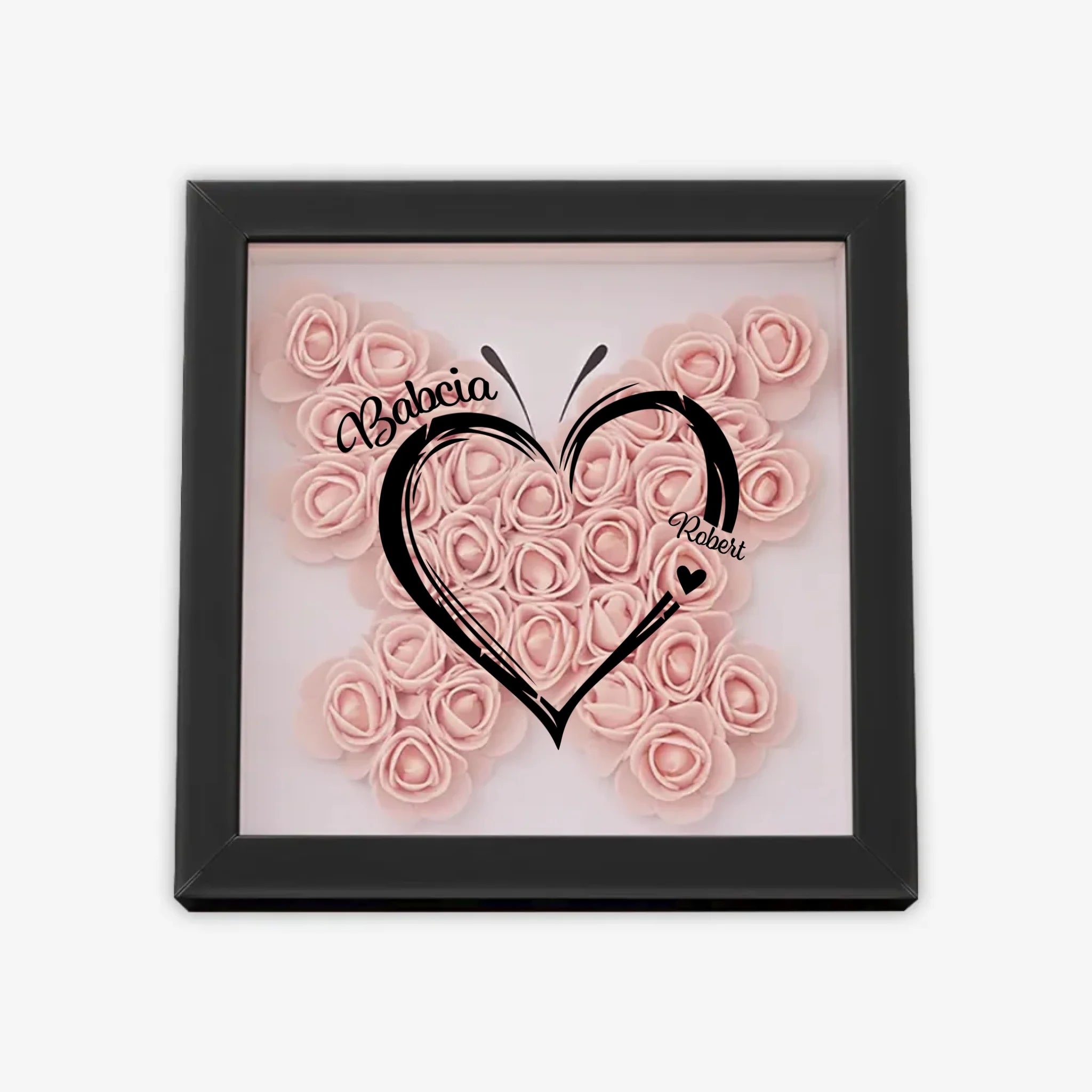 с бабочкой квадрат 5