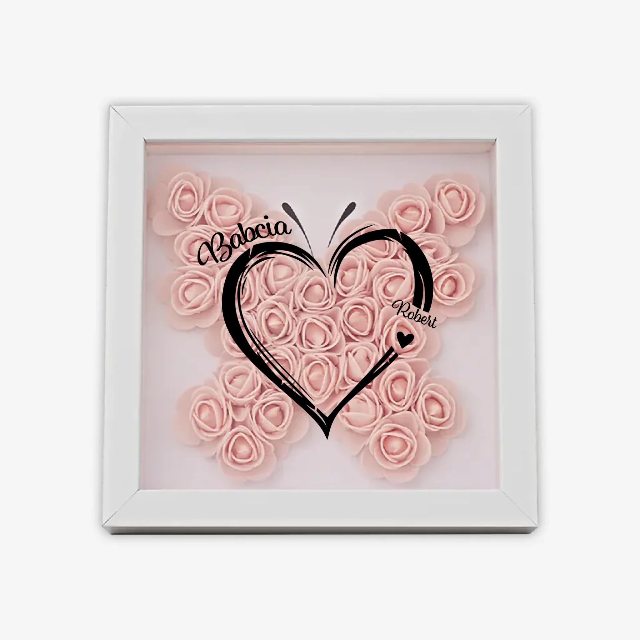 с бабочкой квадрат 7