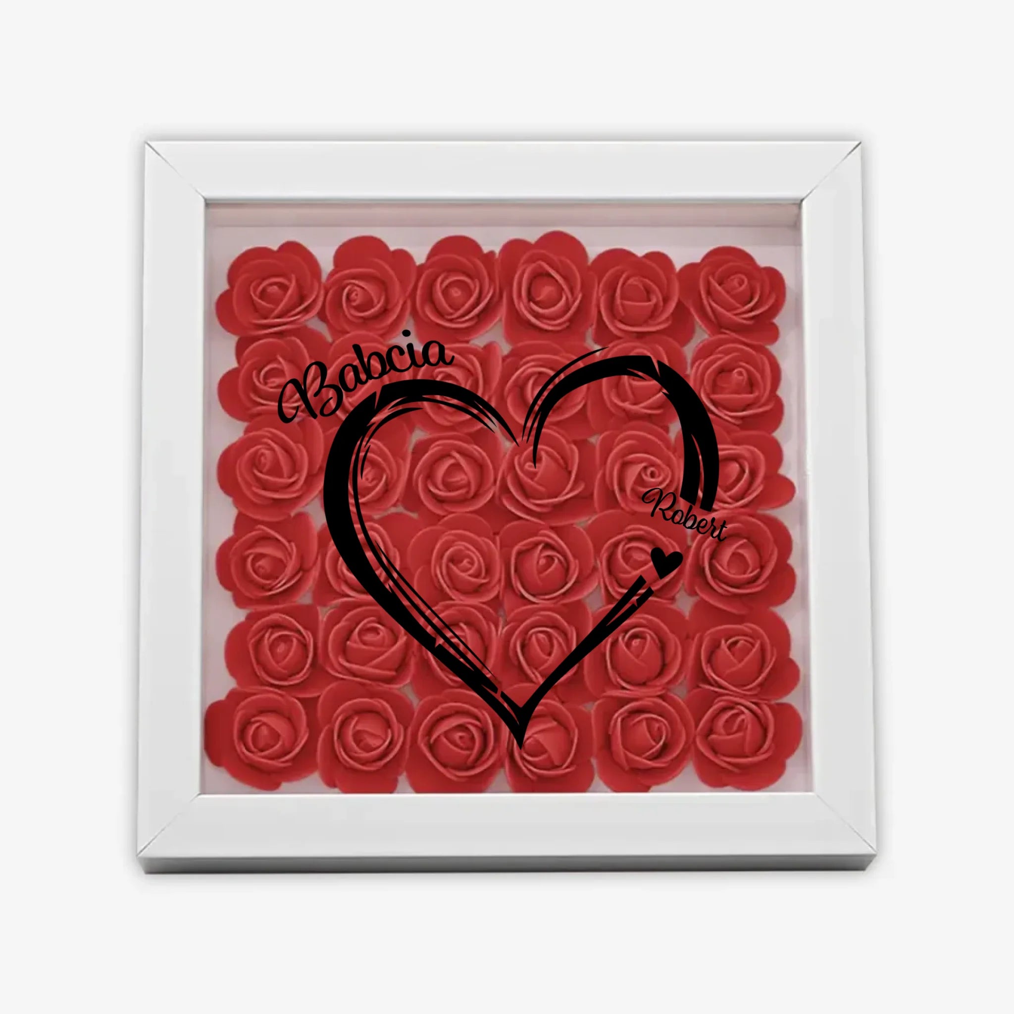 с цветами квадрат 1