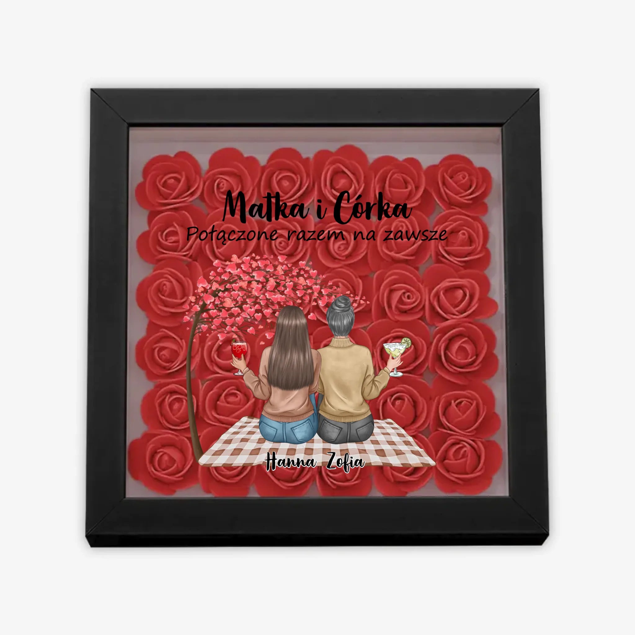 с цветами квадрат 3