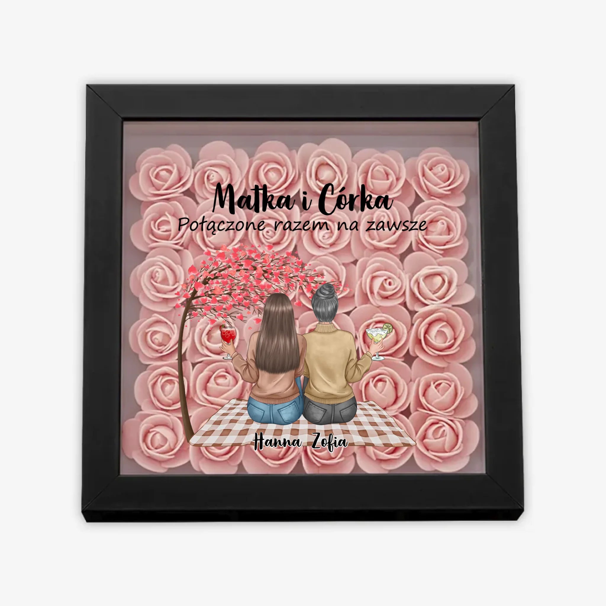 с цветами квадрат 4