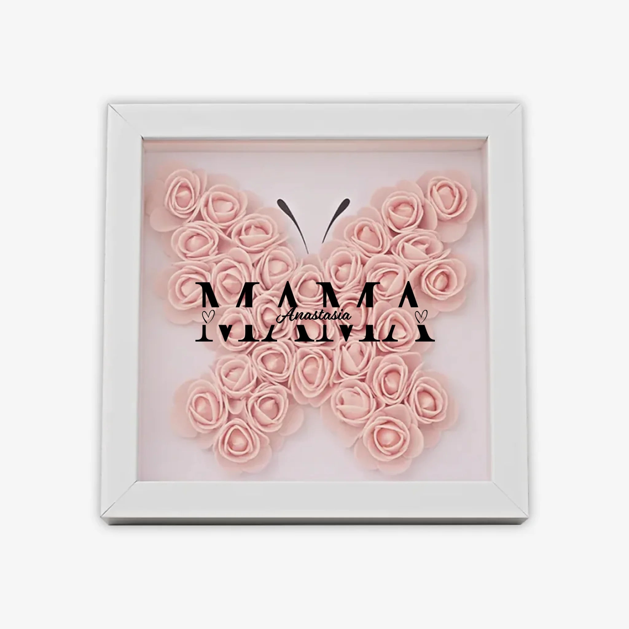 с бабочкой квадрат 7