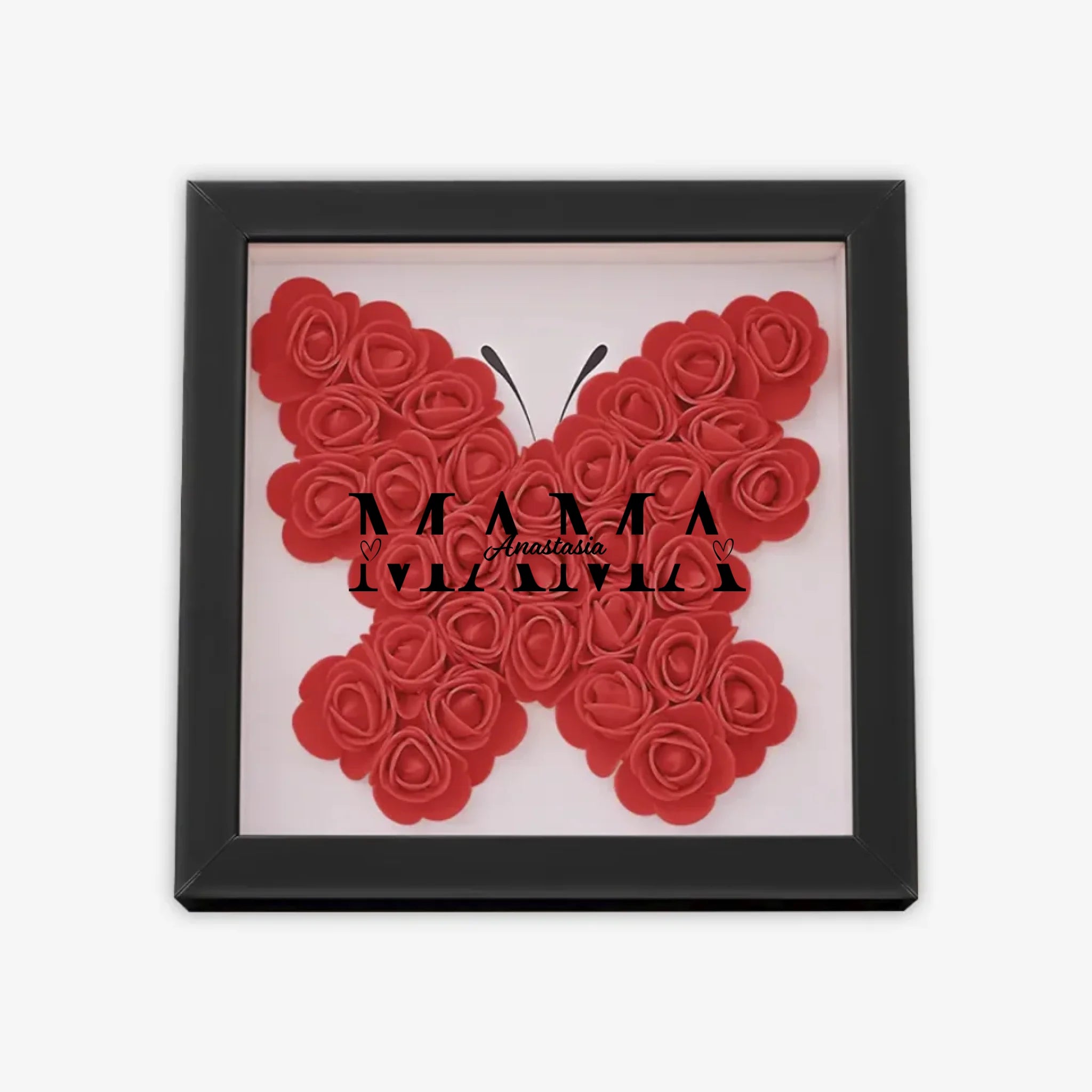 с бабочкой квадрат 6