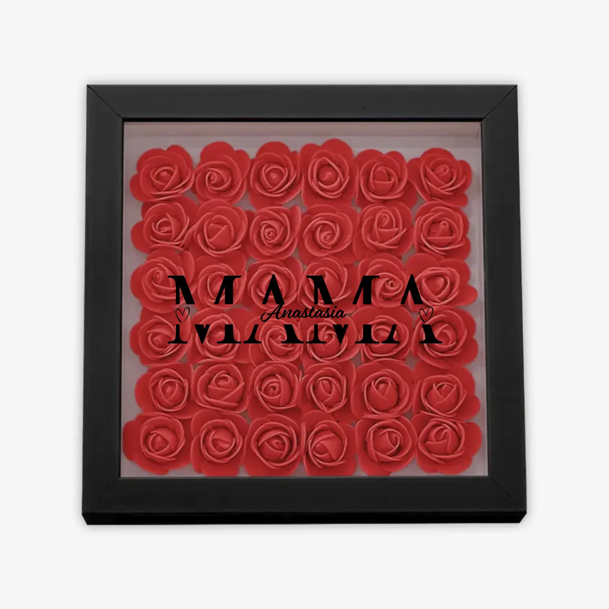 с цветами квадрат 3