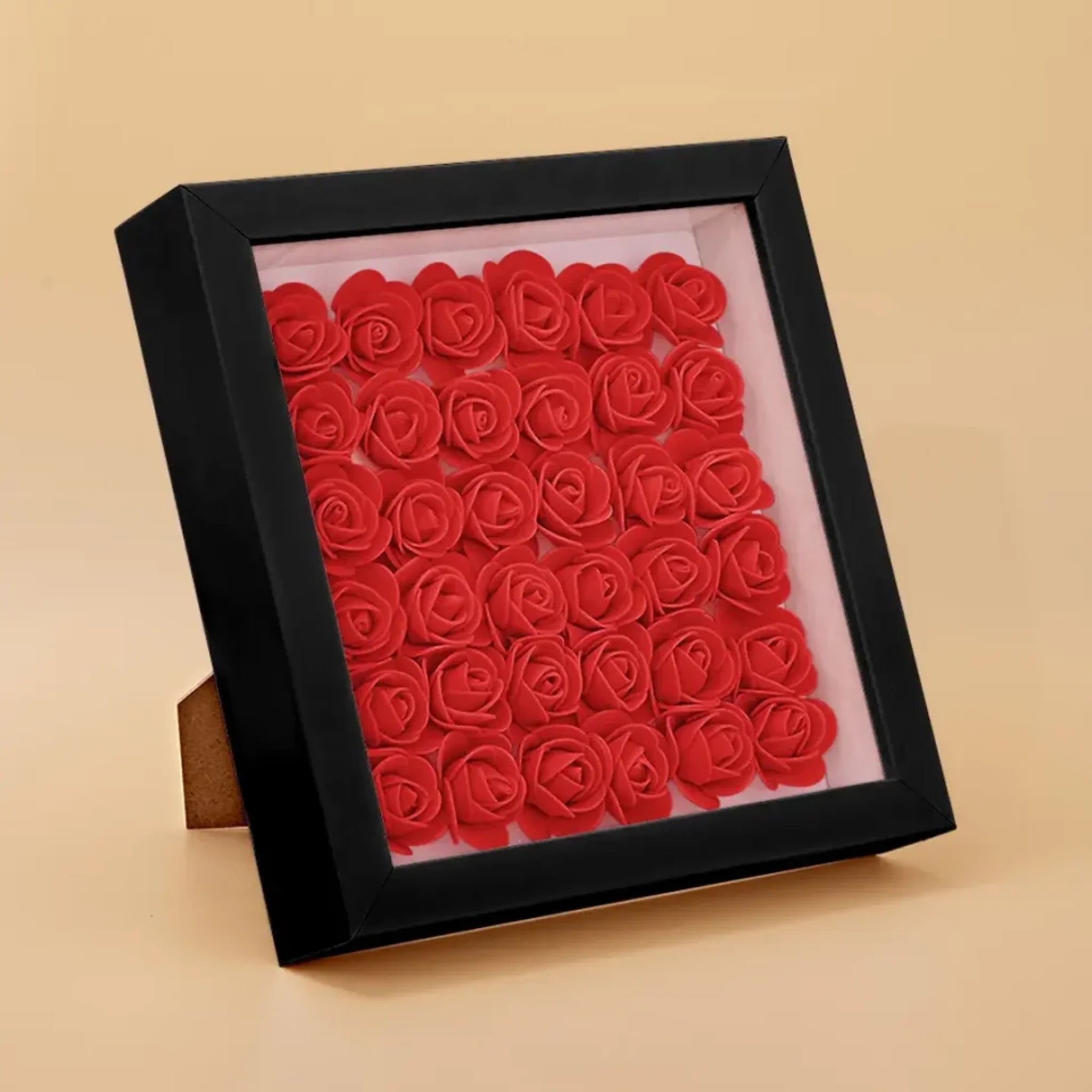 с цветами квадрат 6