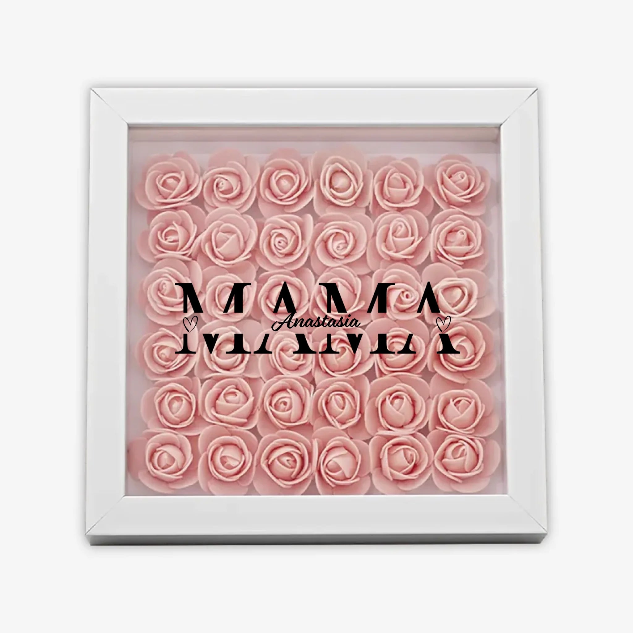 с цветами квадрат 2