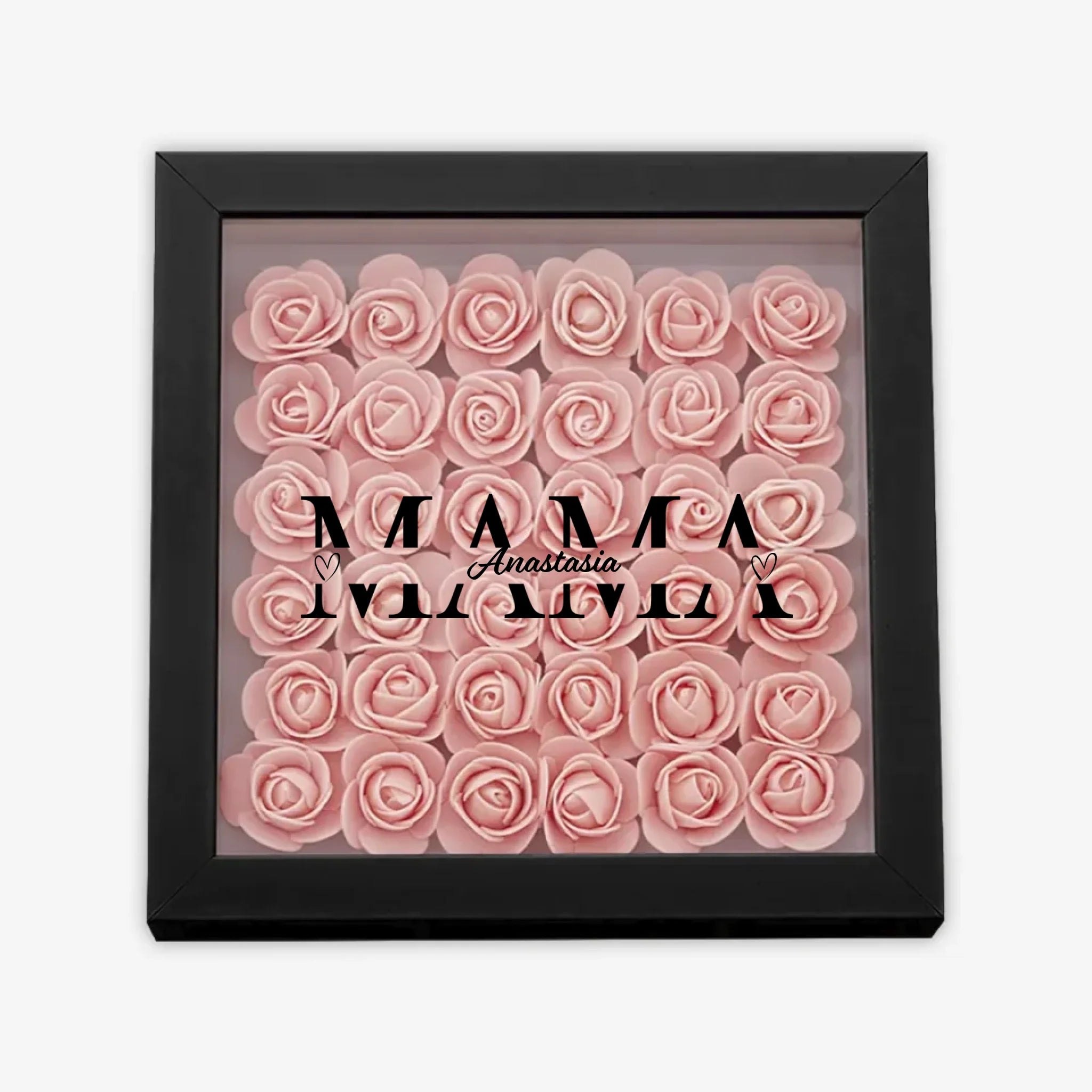 с цветами квадрат 4