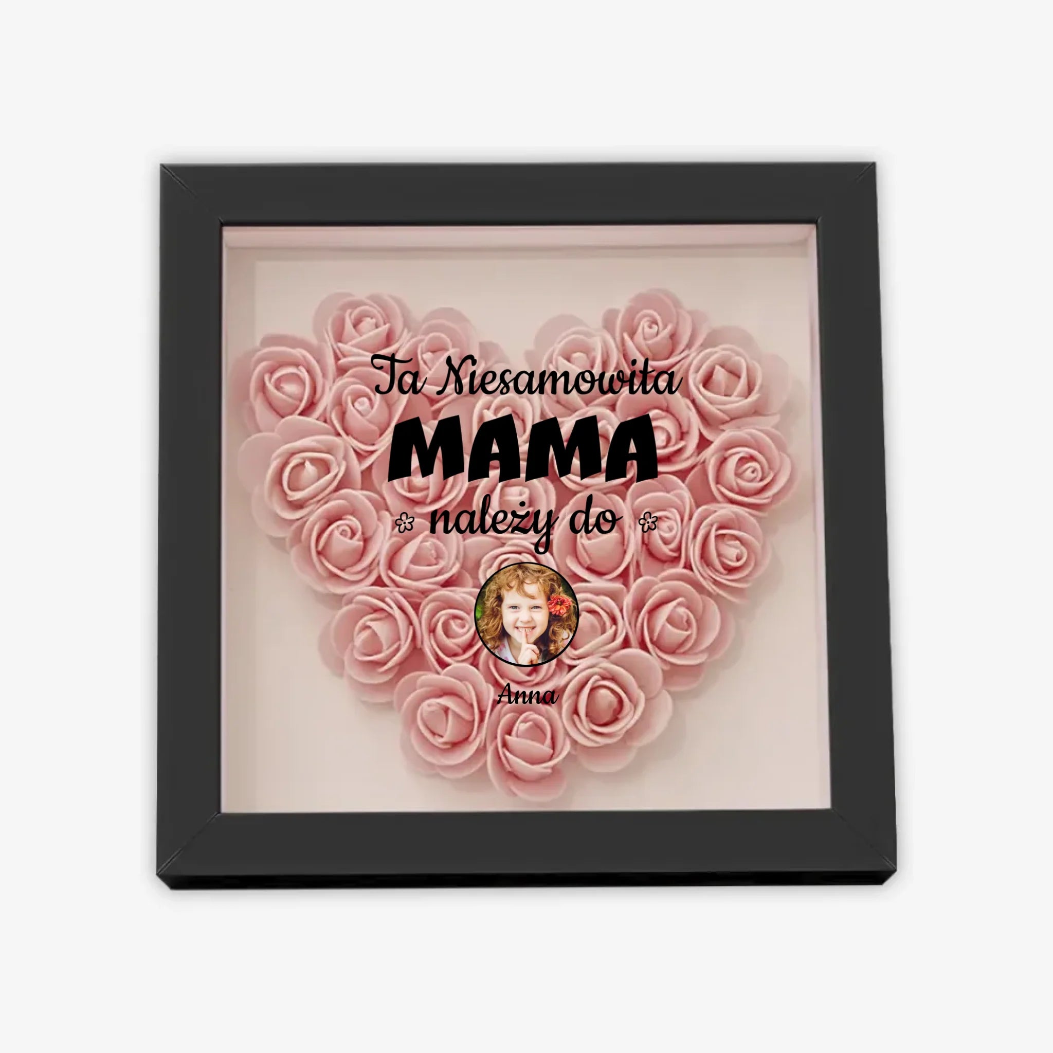 с цветами квадрат сердце полное 5