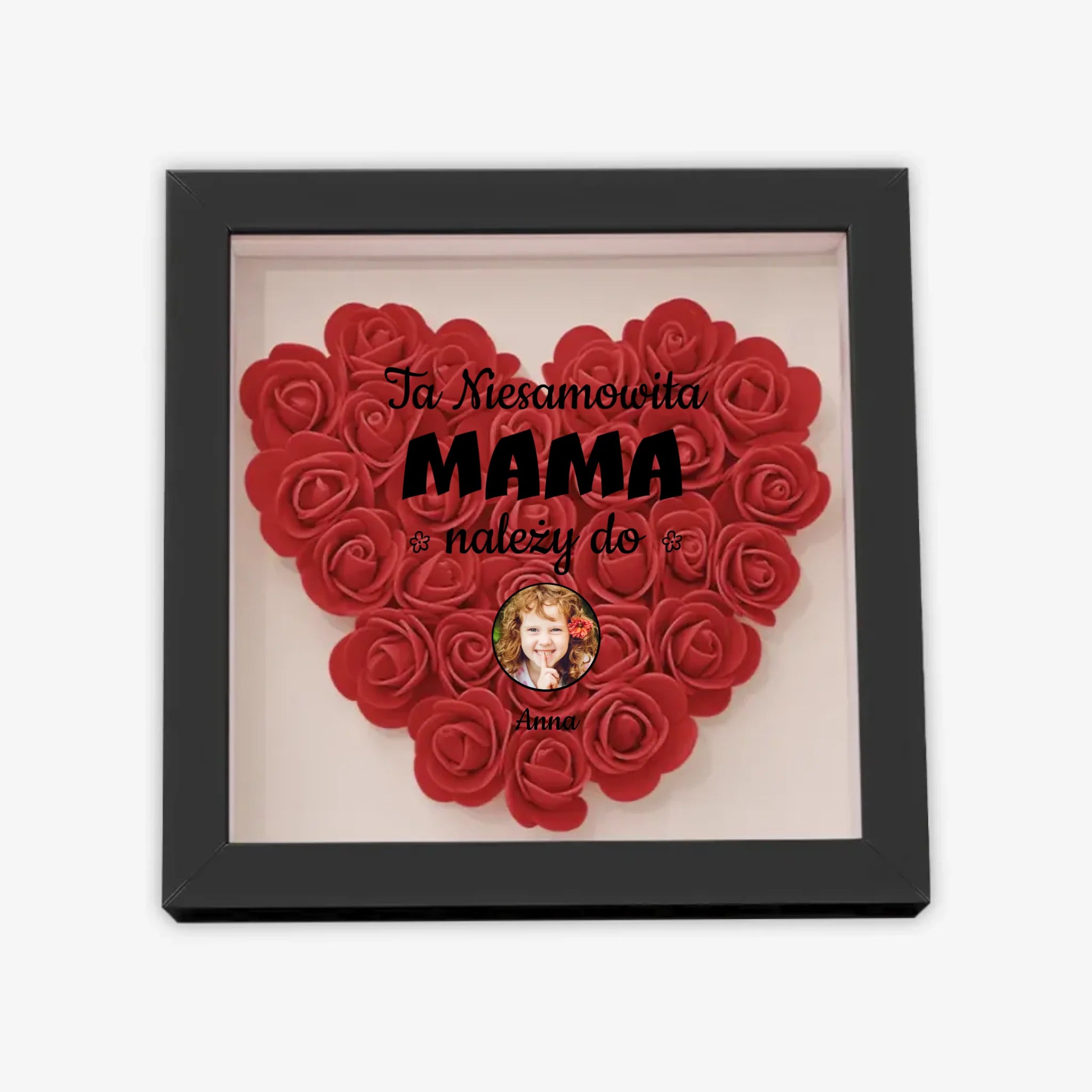 с цветами квадрат сердце полное 6