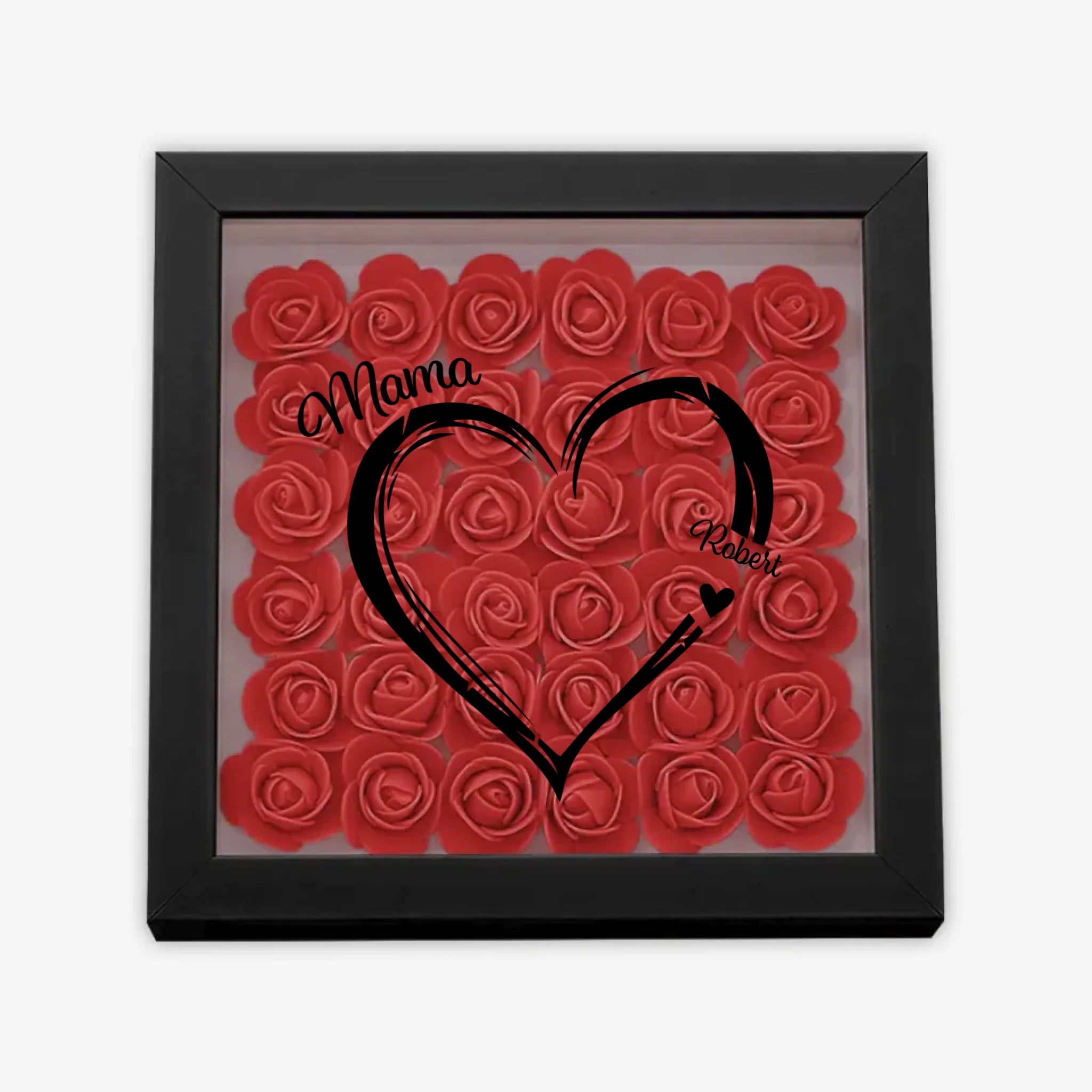 с цветами квадрат 3