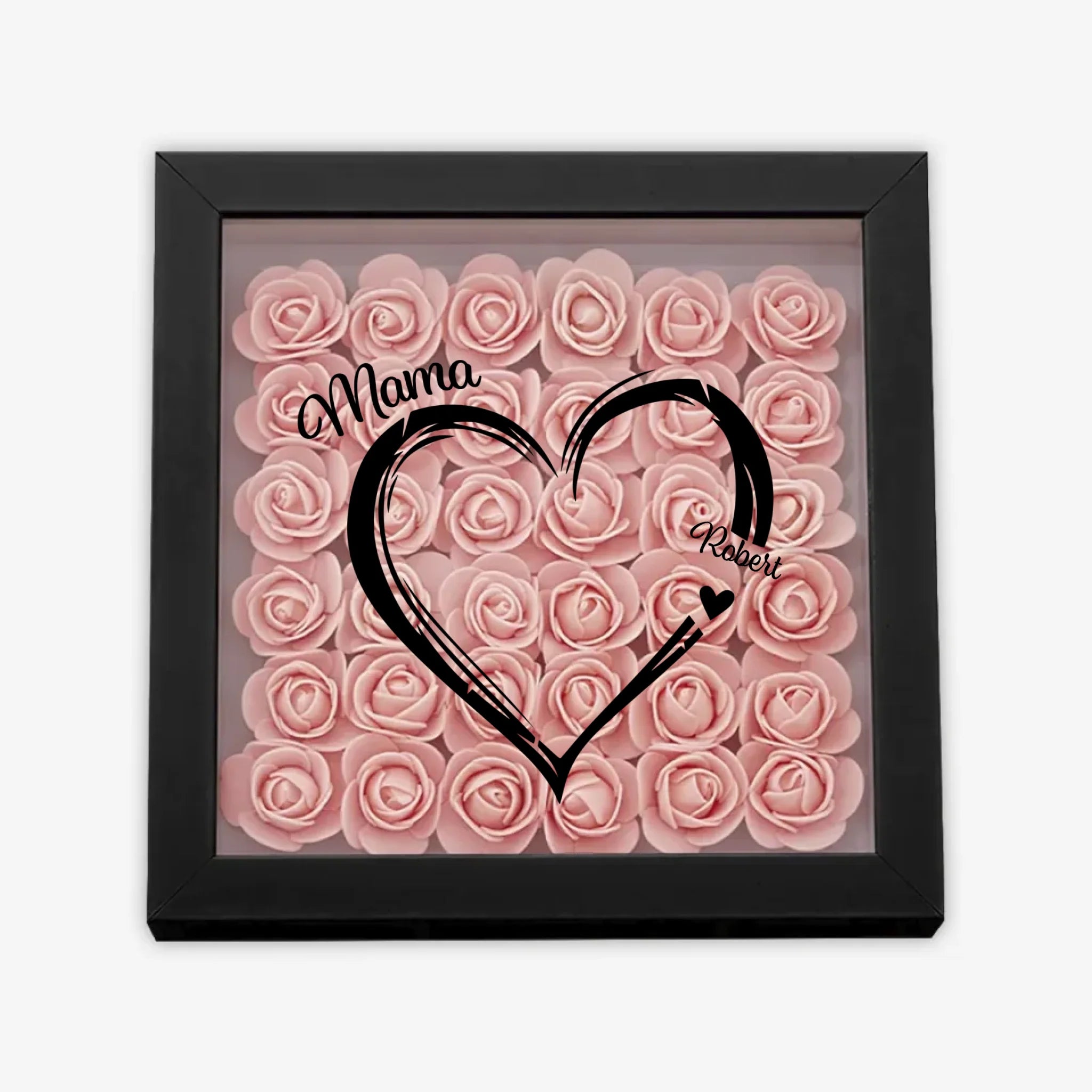 с цветами квадрат 4