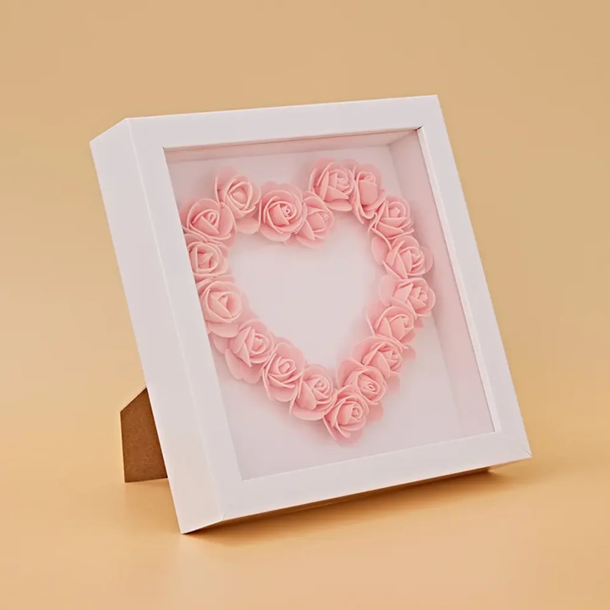 с цветами квадрат сердце 6