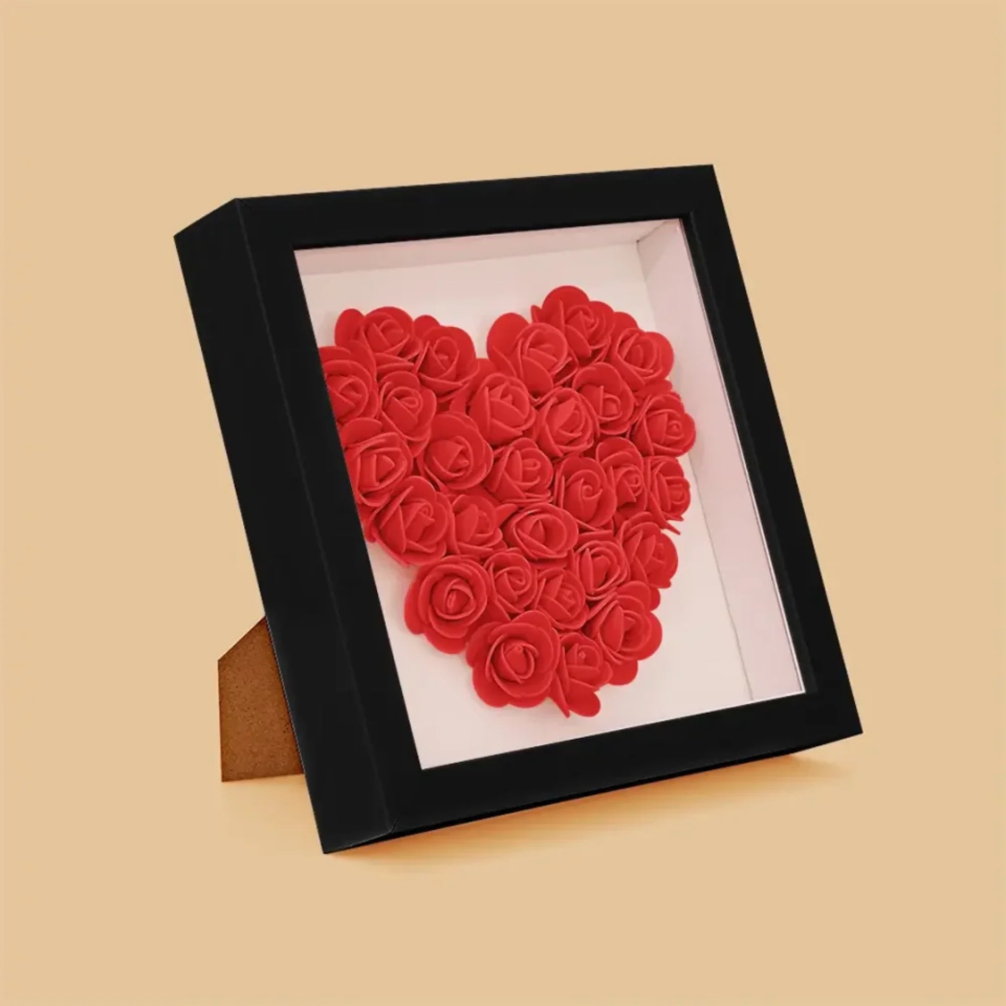 с цветами квадрат сердце полное 1