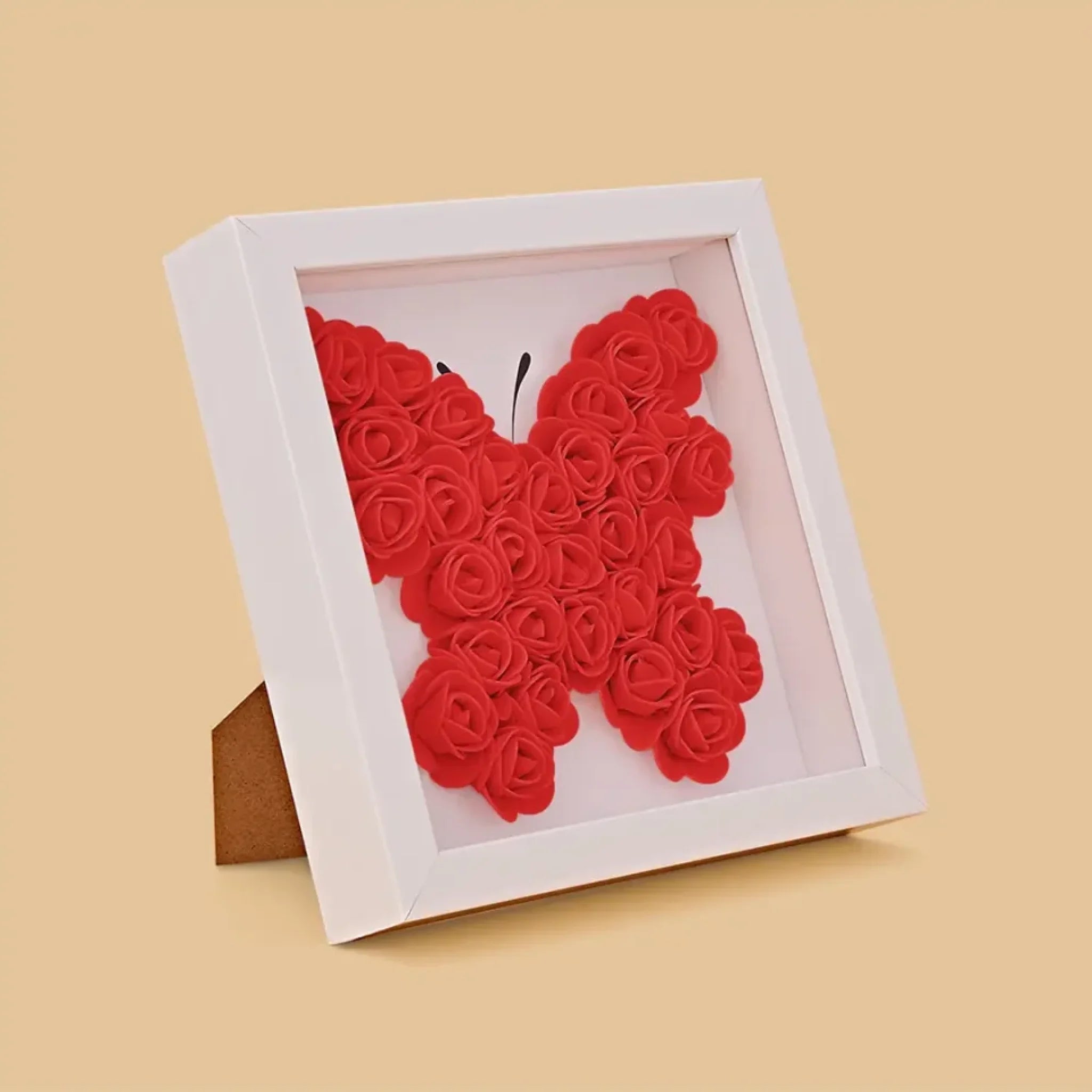 с бабочкой квадрат 4