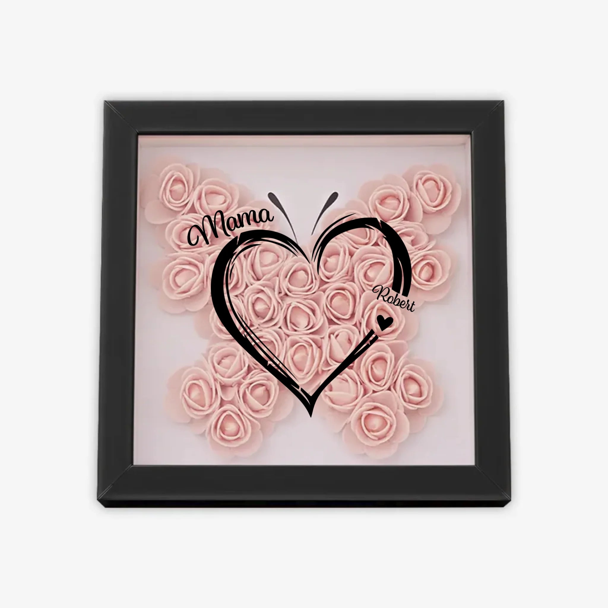 с бабочкой квадрат 5