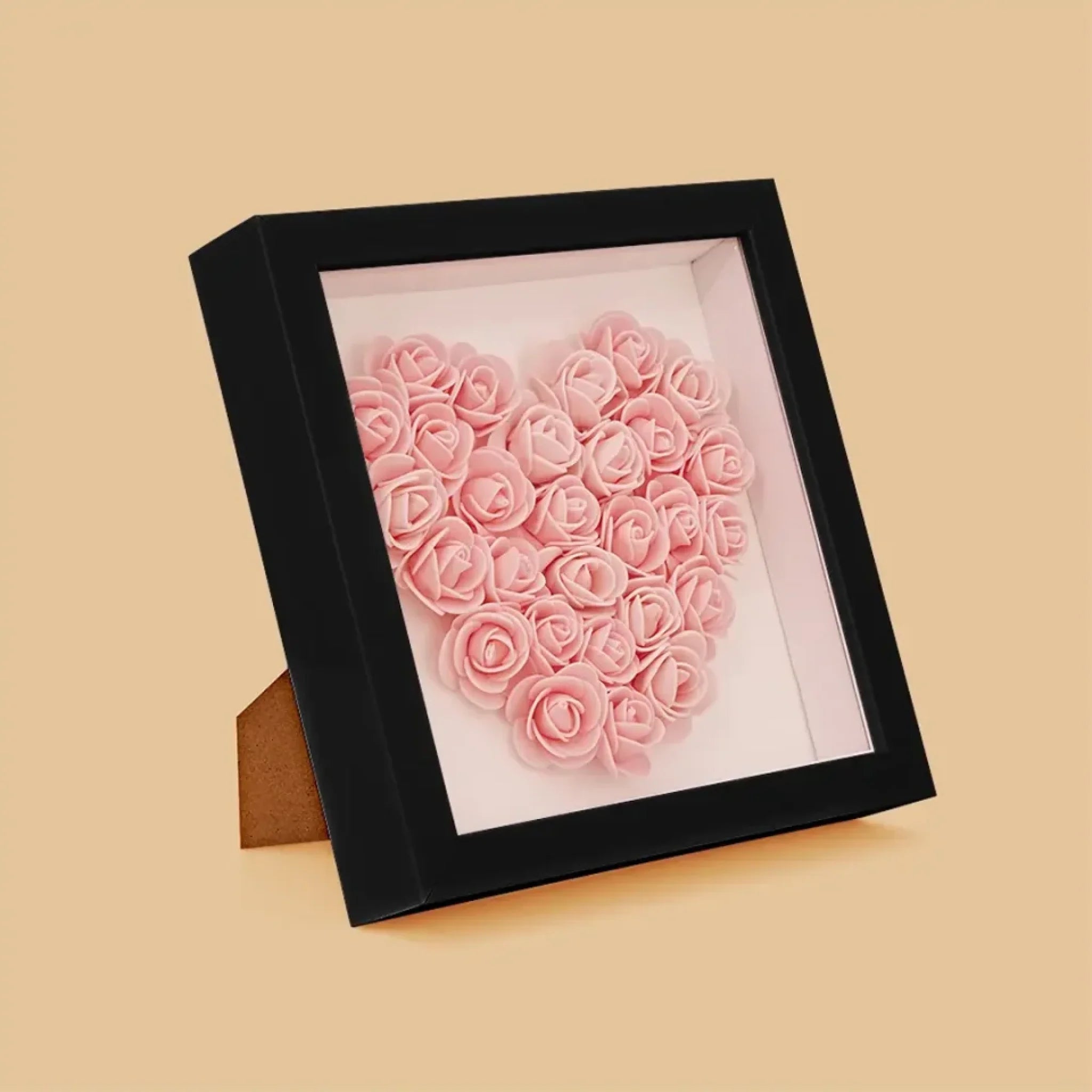 с цветами квадрат сердце полное 3