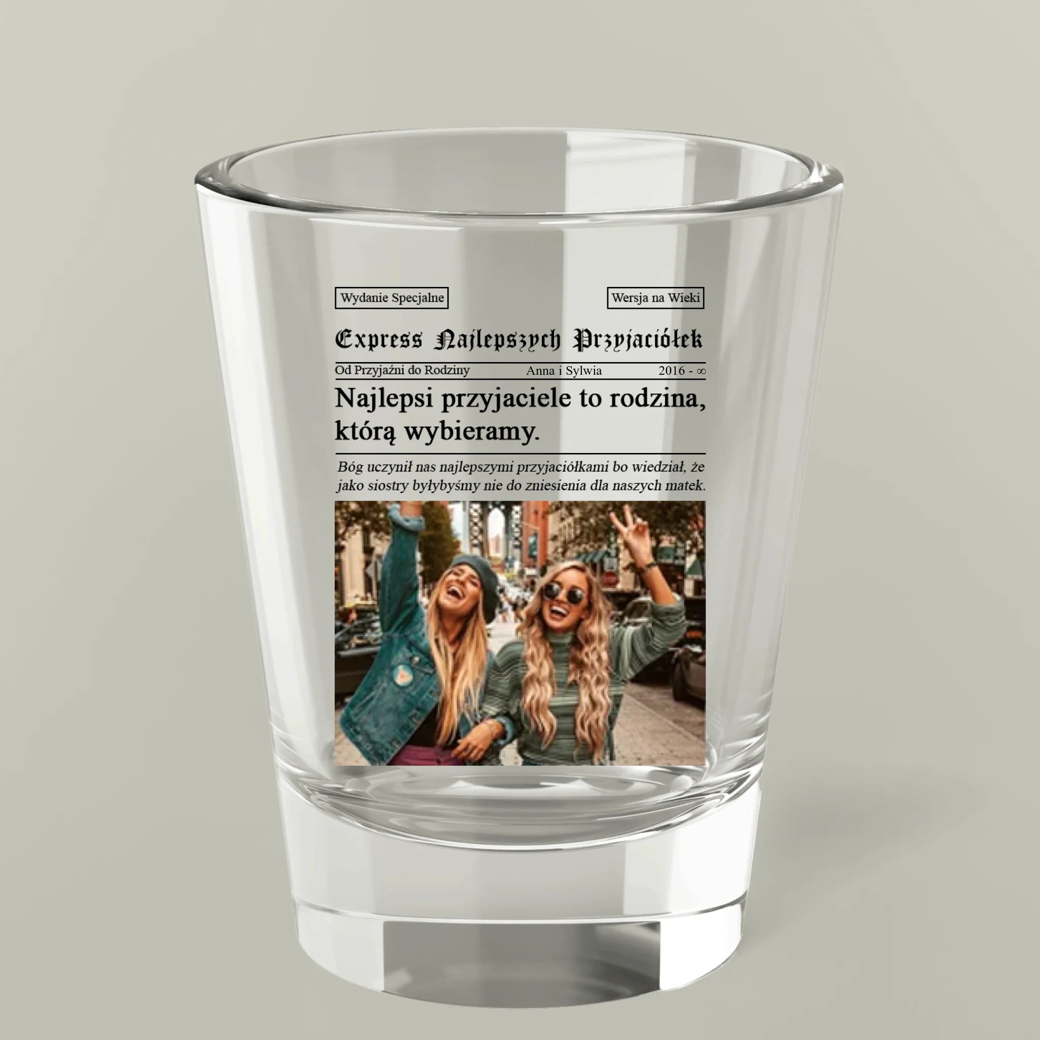 Kieliszek do shotów - Express Najlepszych Przyjaciółek