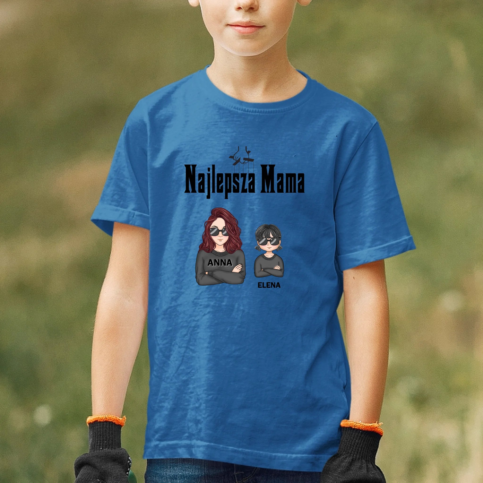 ребенок королевский синий