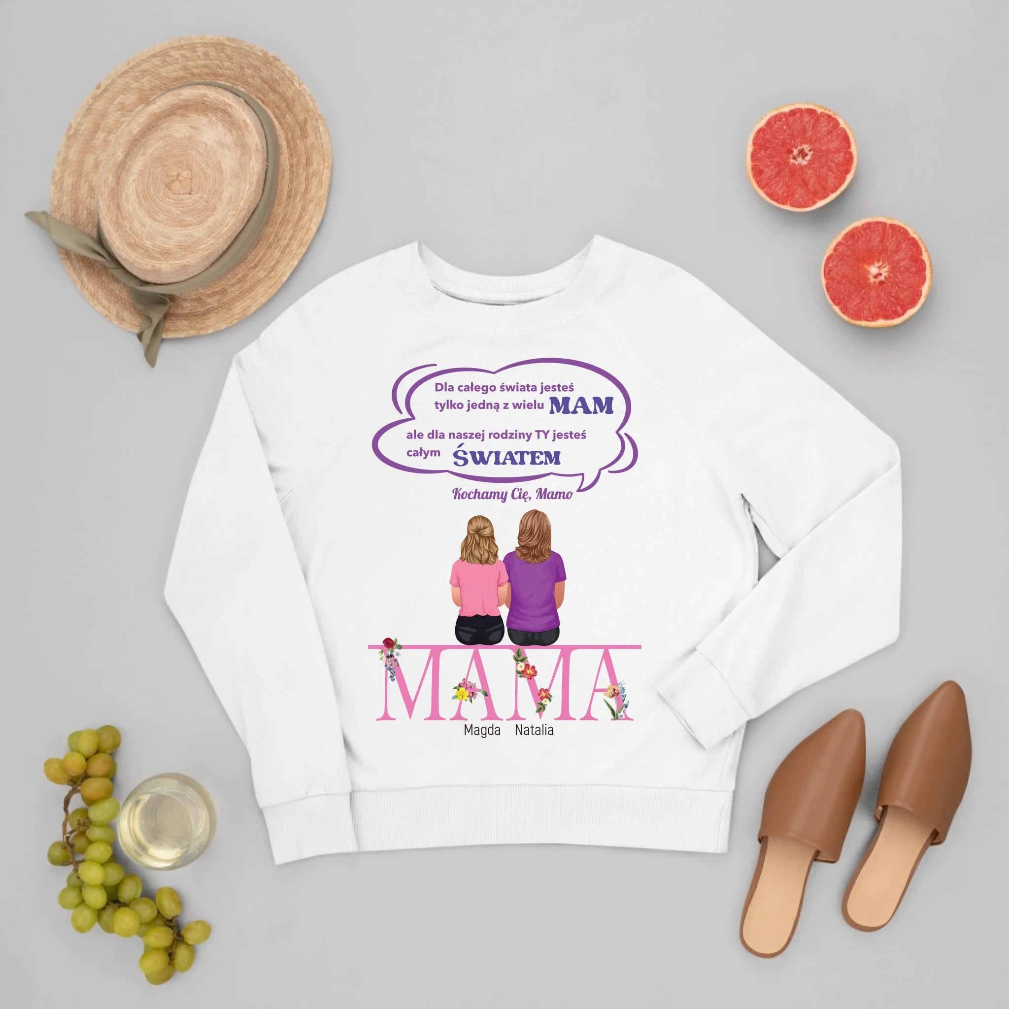 Szkło akrylowe - Mama