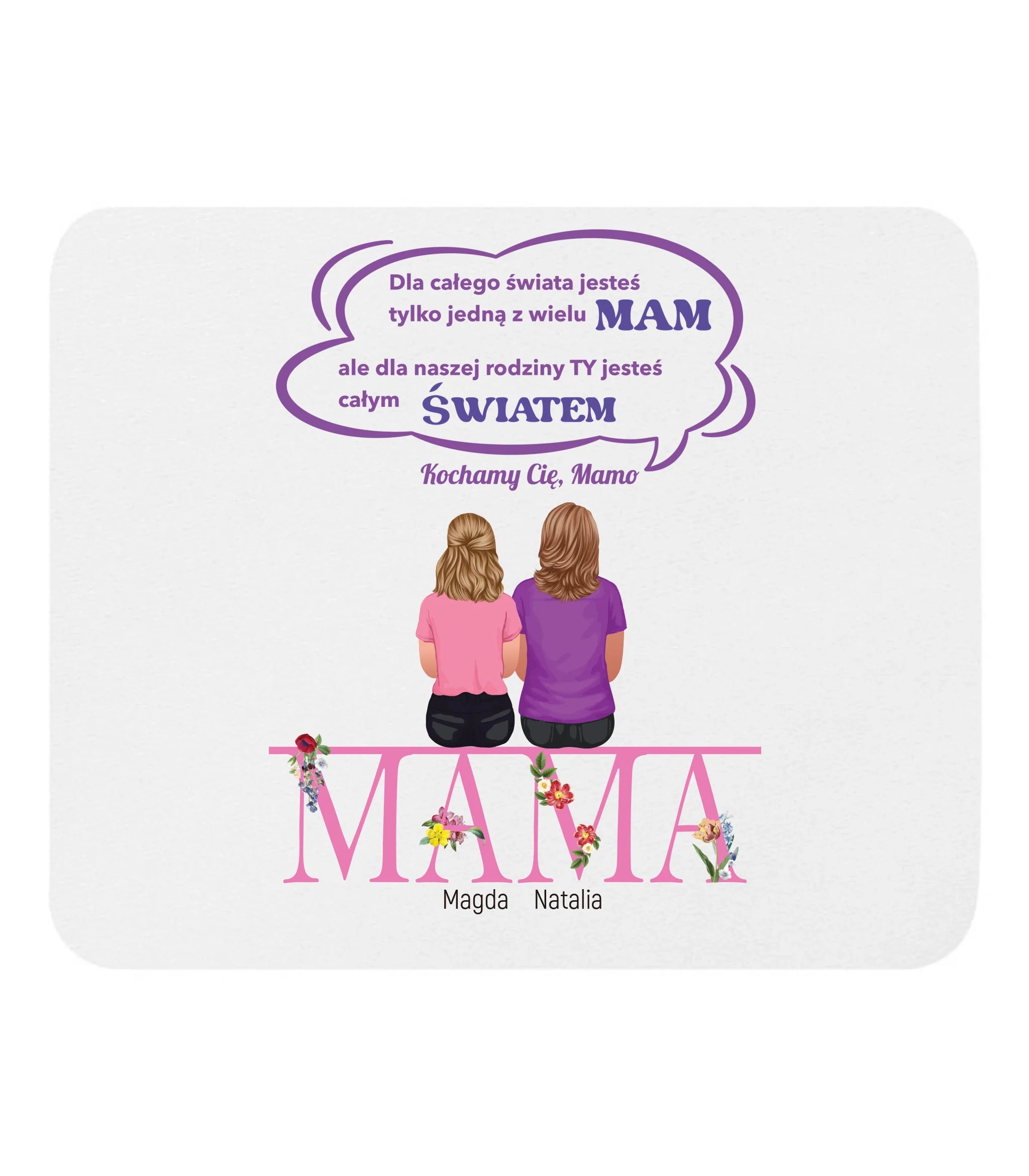 Szkło akrylowe - Mama
