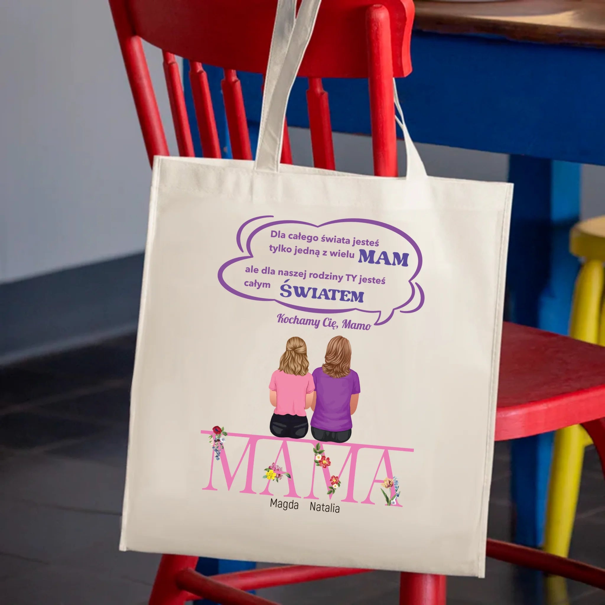 Szkło akrylowe - Mama