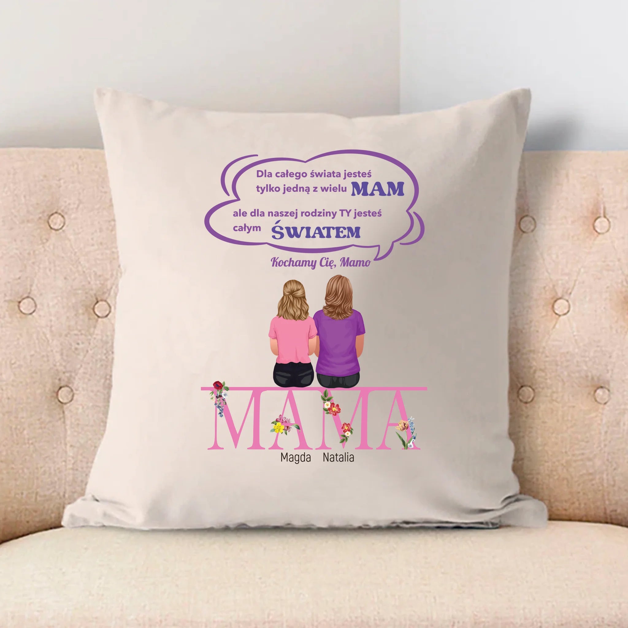 Szkło akrylowe - Mama