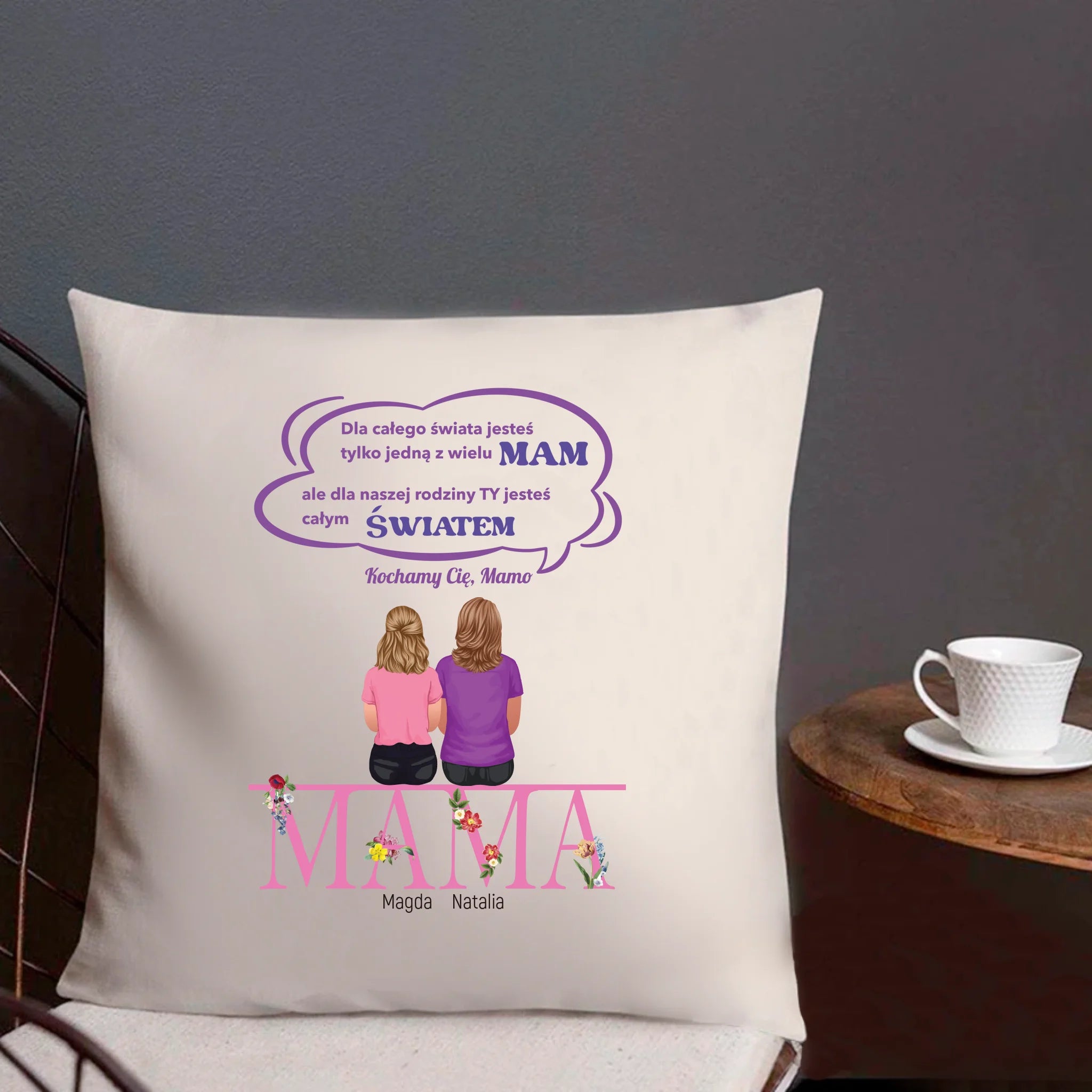 Szkło akrylowe - Mama