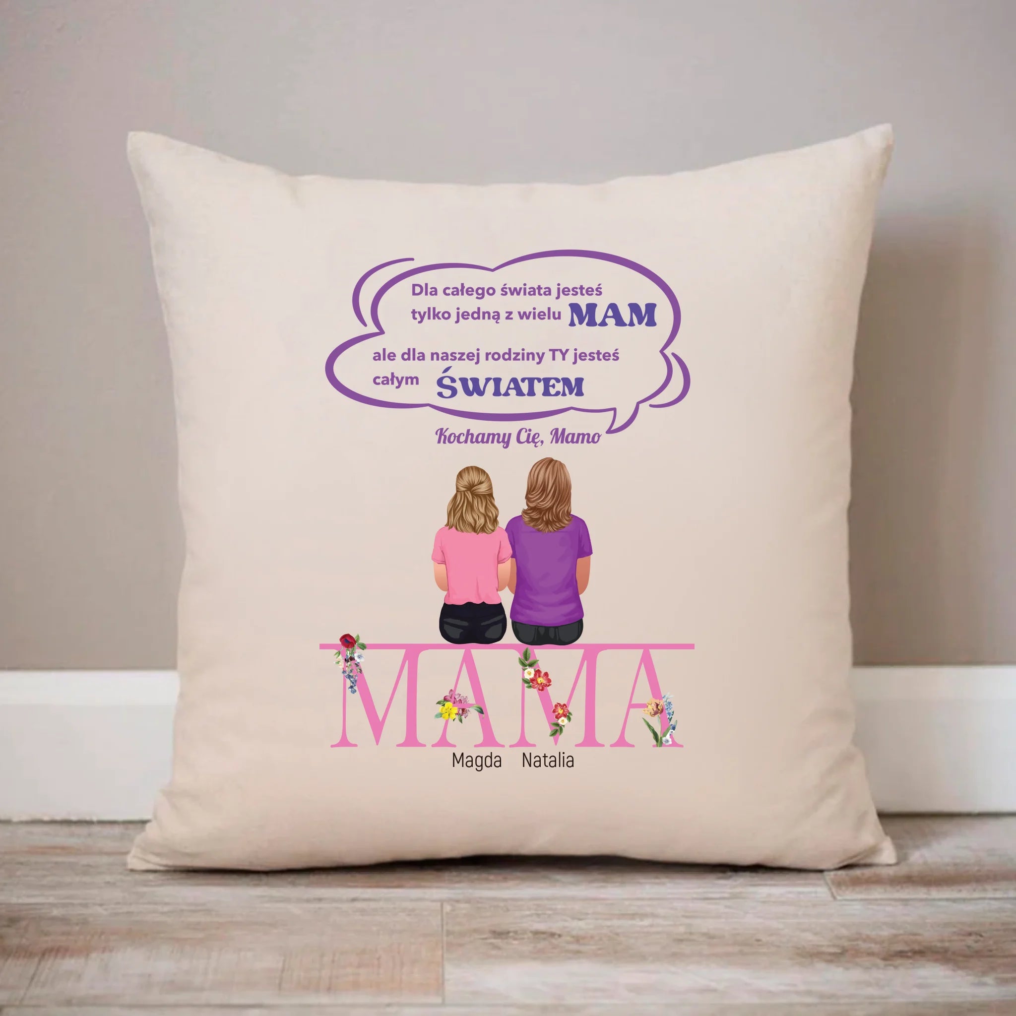 Szkło akrylowe - Mama