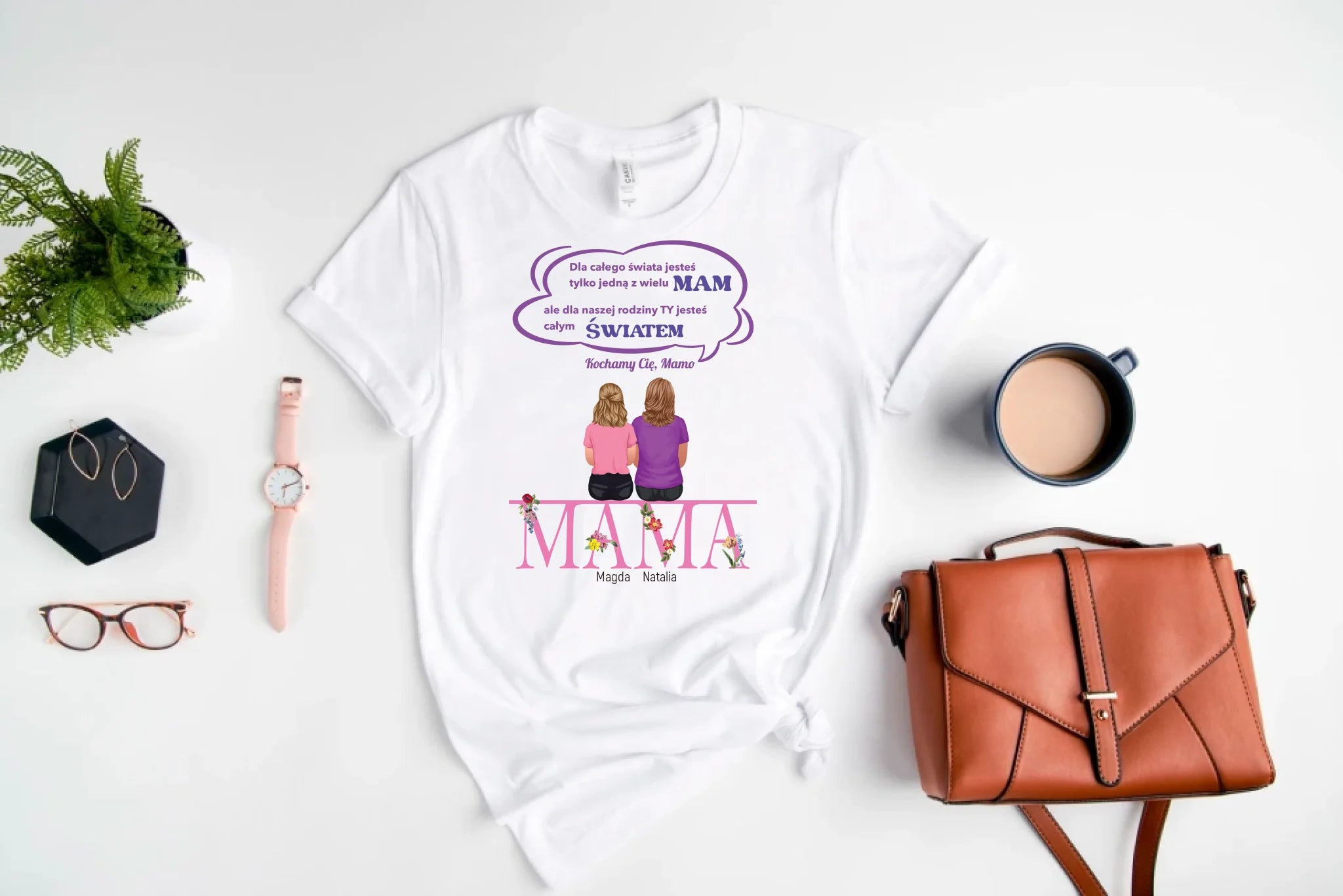 Szkło akrylowe - Mama