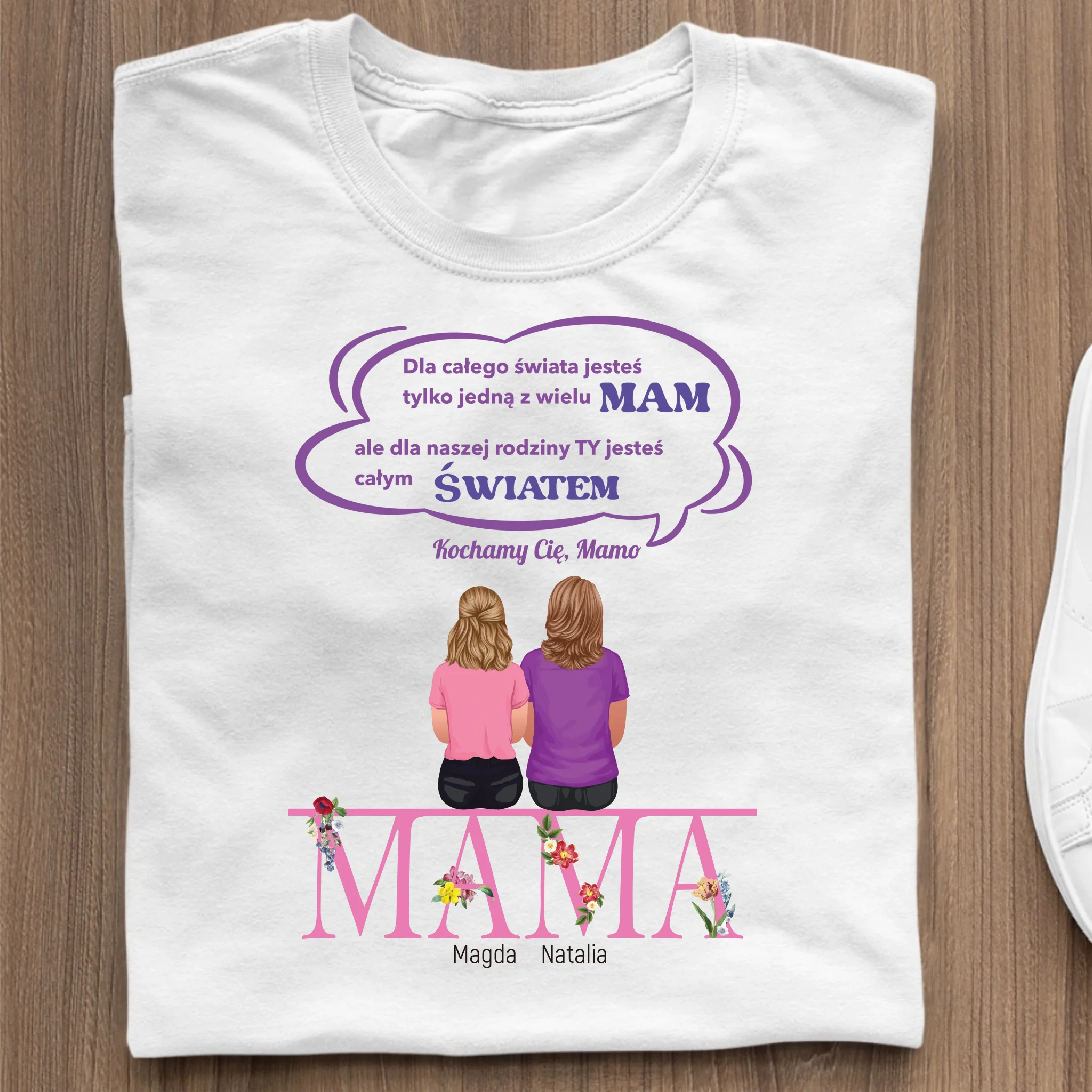 Szkło akrylowe - Mama