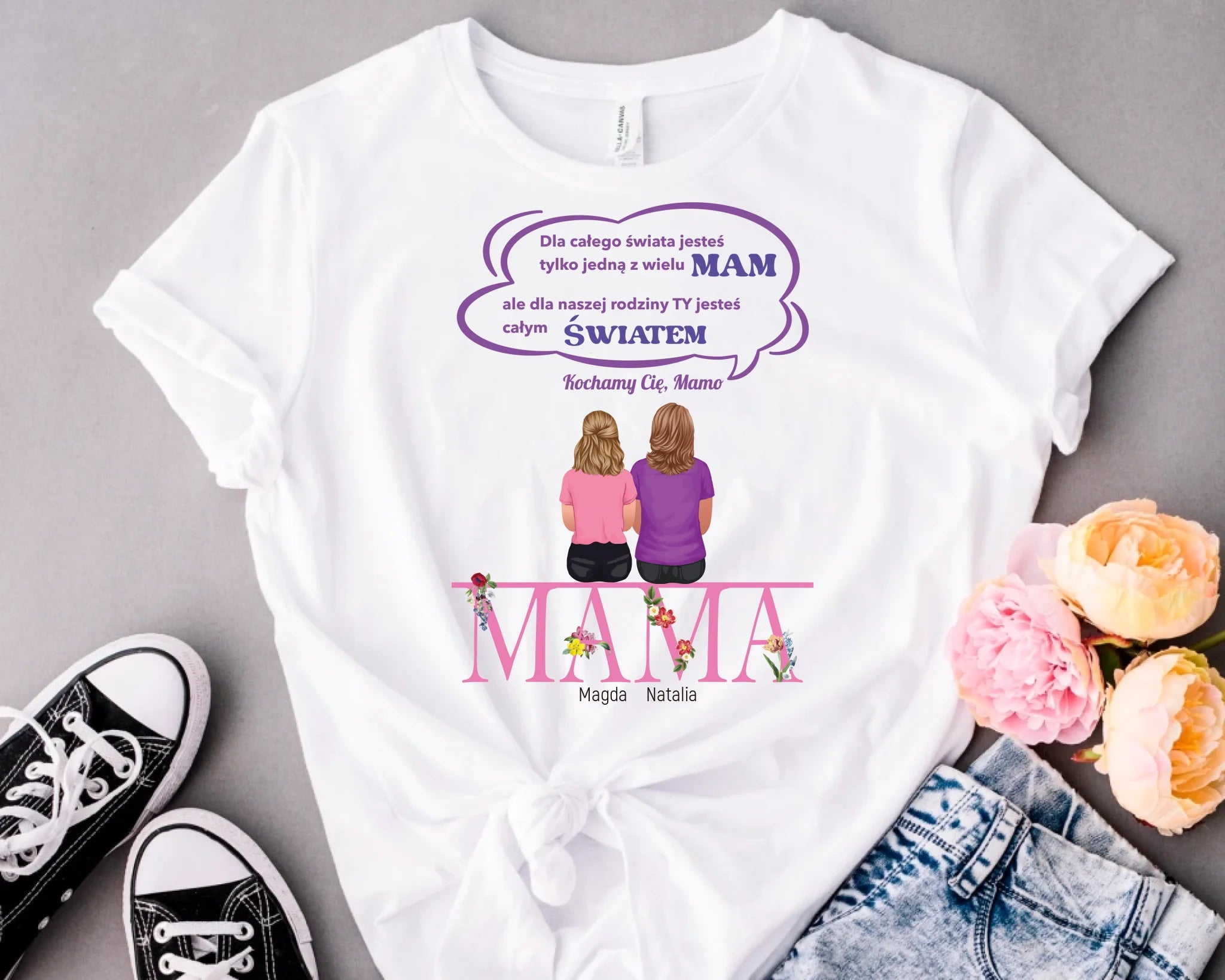 Szkło akrylowe - Mama