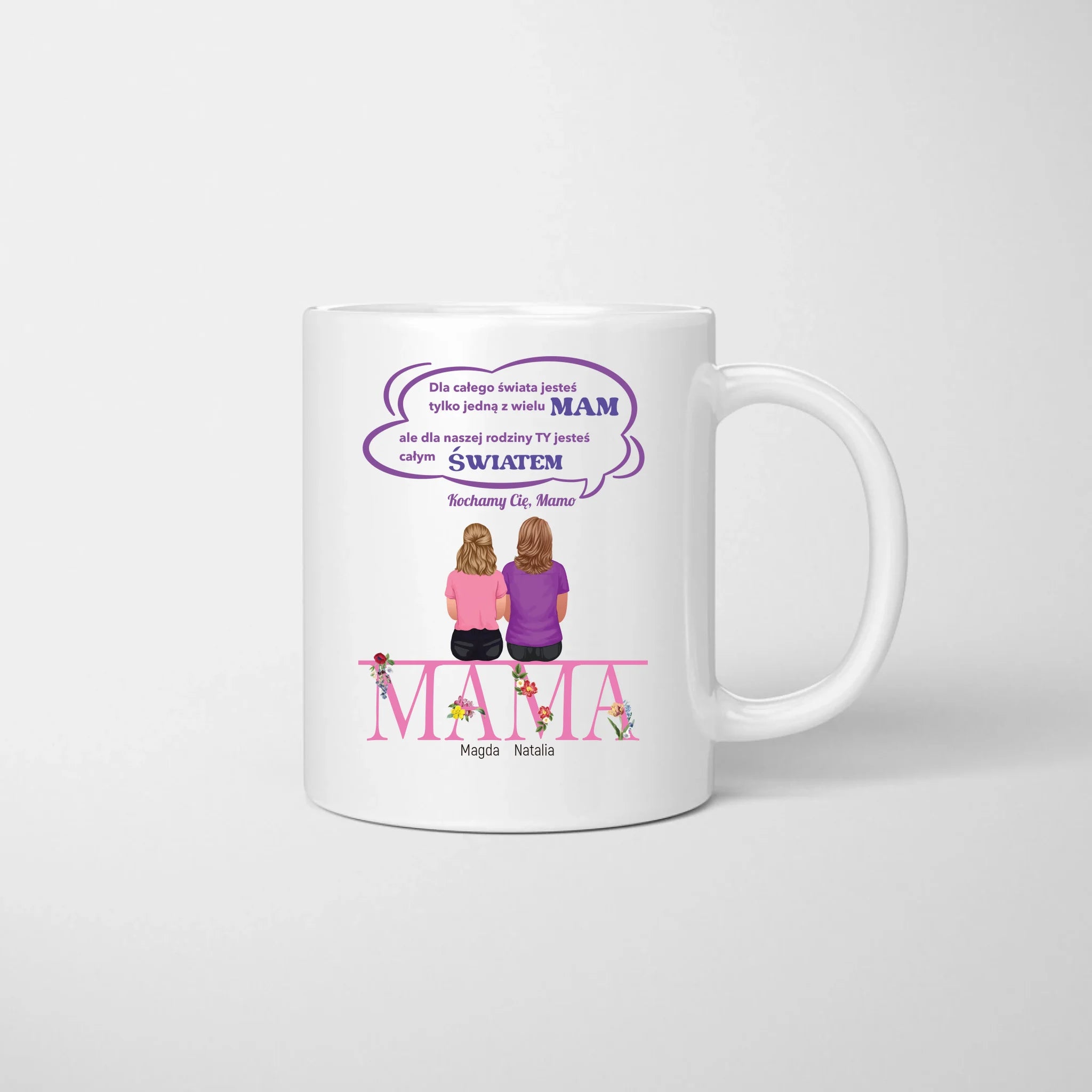 Szkło akrylowe - Mama