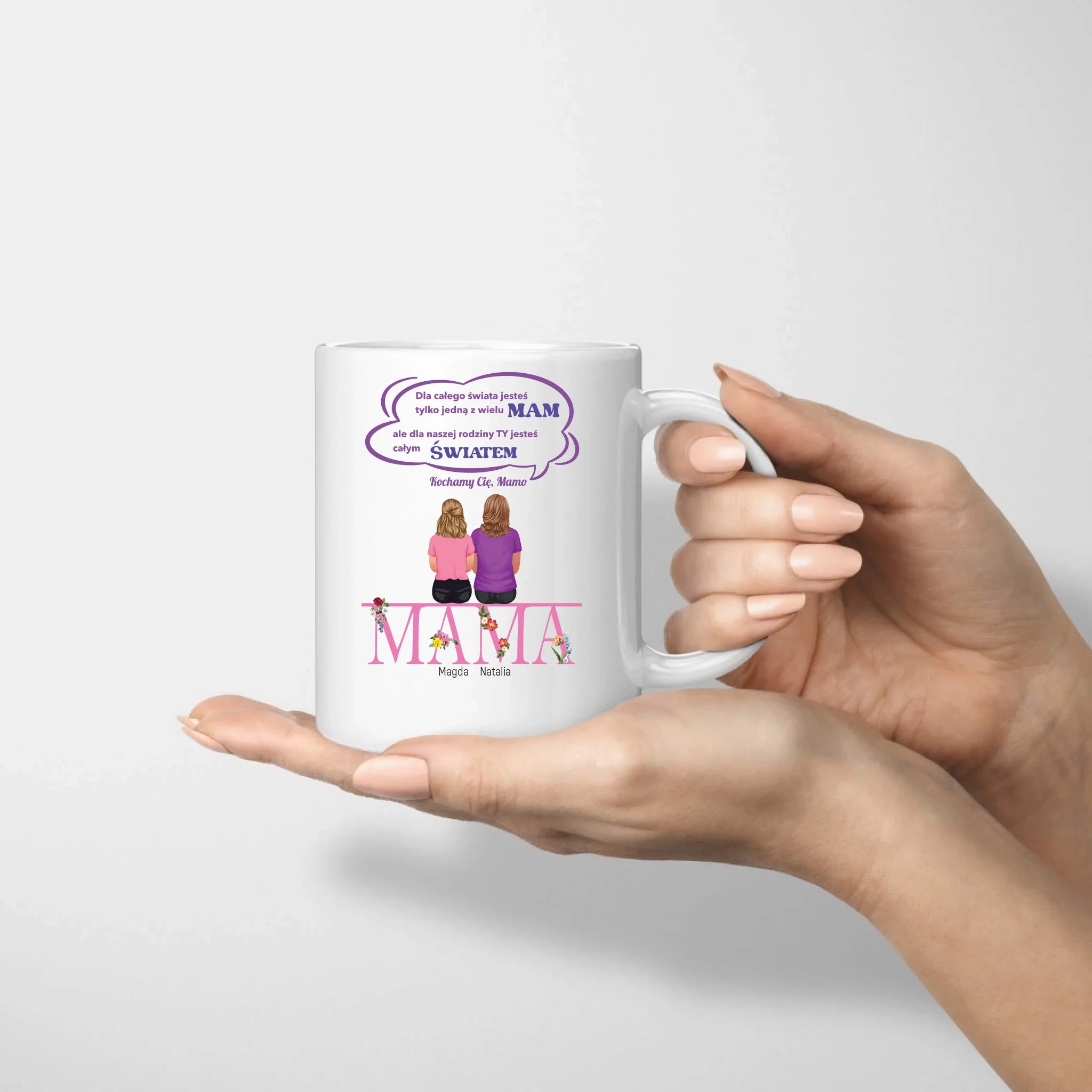 Szkło akrylowe - Mama