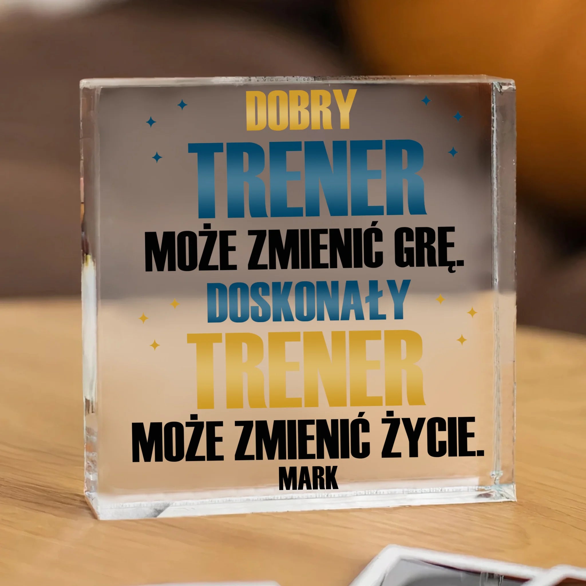 Dobry trener może zmienić grę, doskonały trener może zmienić życie