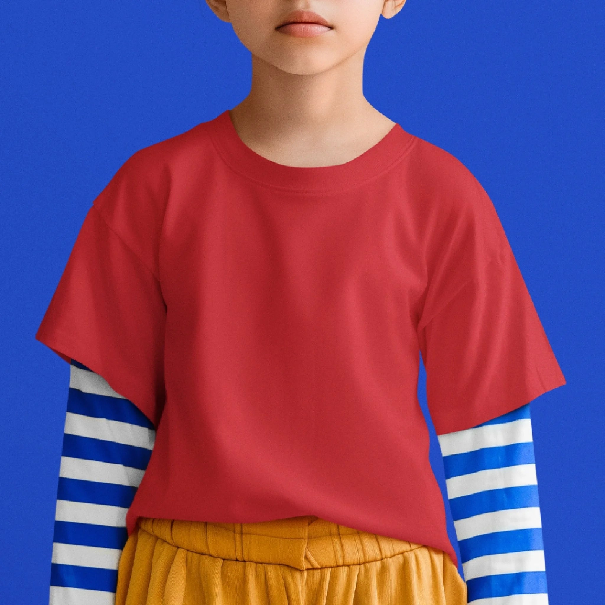 ребенок красный