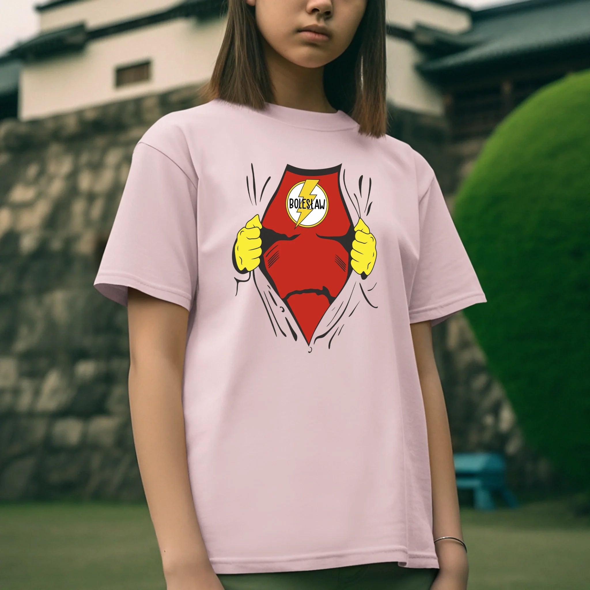 ребенок светло розовый